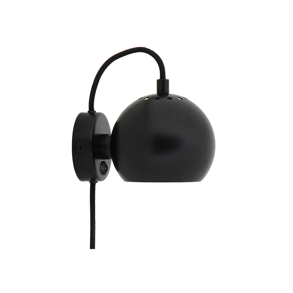 Ball Vegglampe Ø12 cm