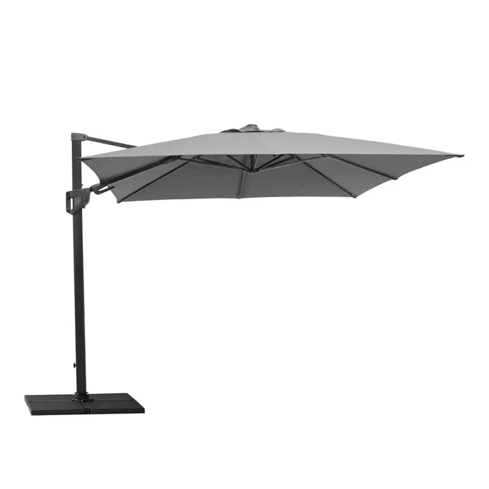 Hyde Luxe 3 x 3 m - Parasoll & Parasollfot Kakel