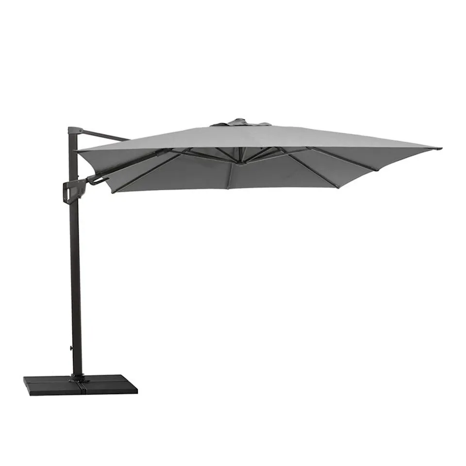 Hyde Luxe 3 x 3 m - Parasoll & Parasollfot Kakel