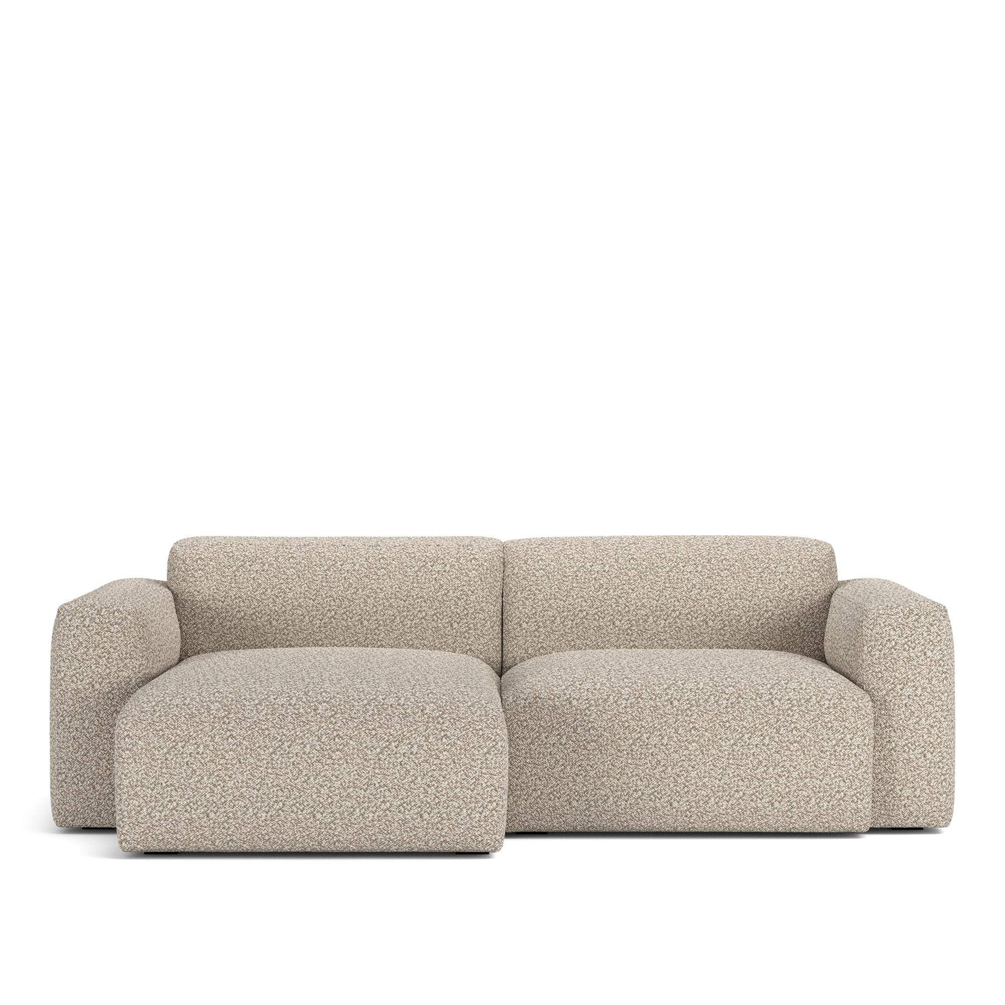 NOGA - Brick 2-Seater Chaise Lounge Left, Vellus 03 - Soffor