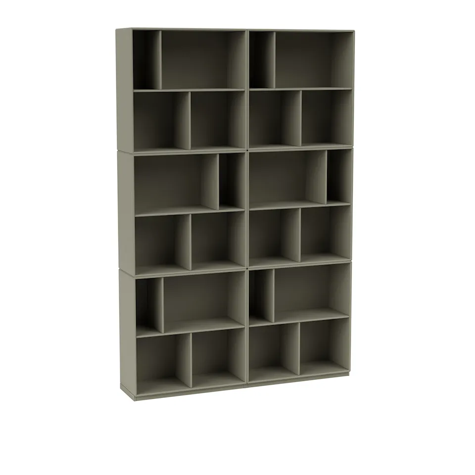 Read Spacious Bookshelf - Plinth H3 cm