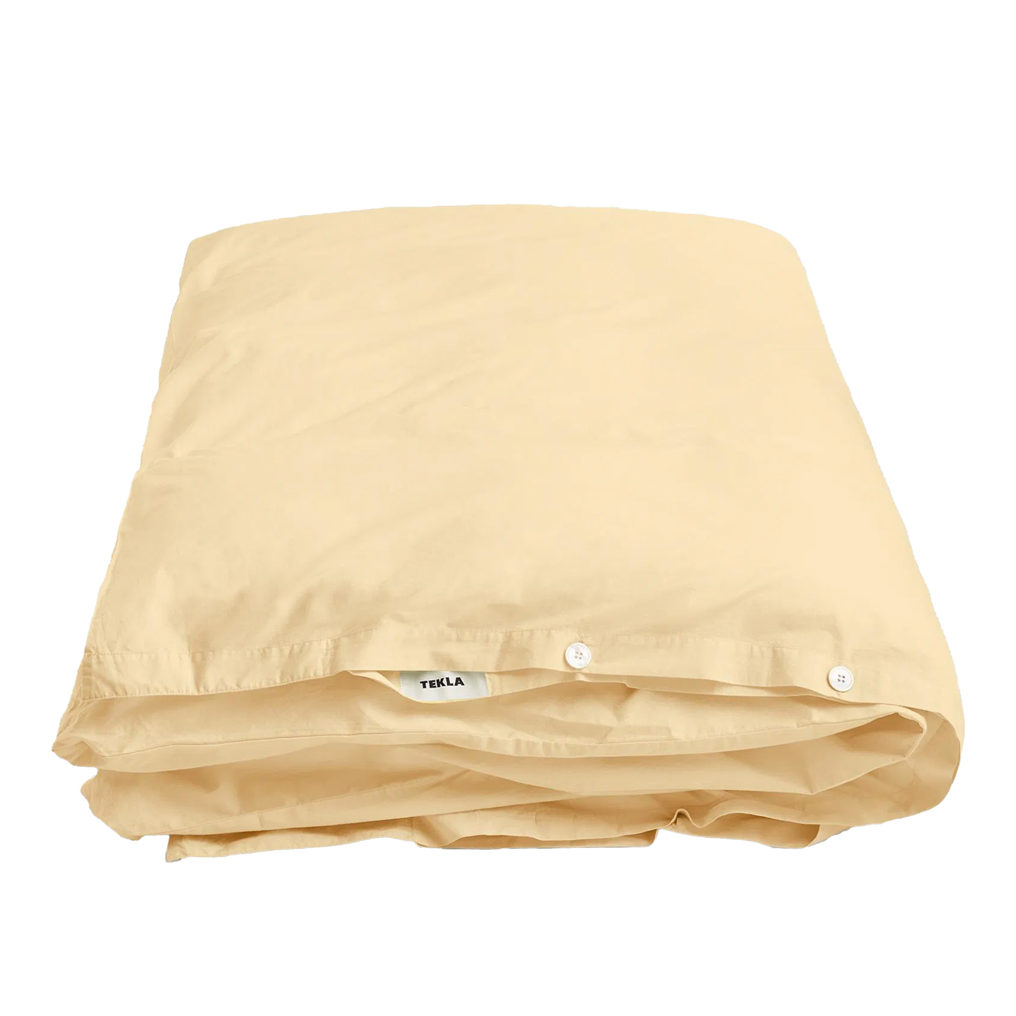 Tekla - Percale Single Duvet Cover, 150x210, Shaded Yellow - Påslakan | Textilier - Sovrumstextilier - Påslakan | Möbelexperten