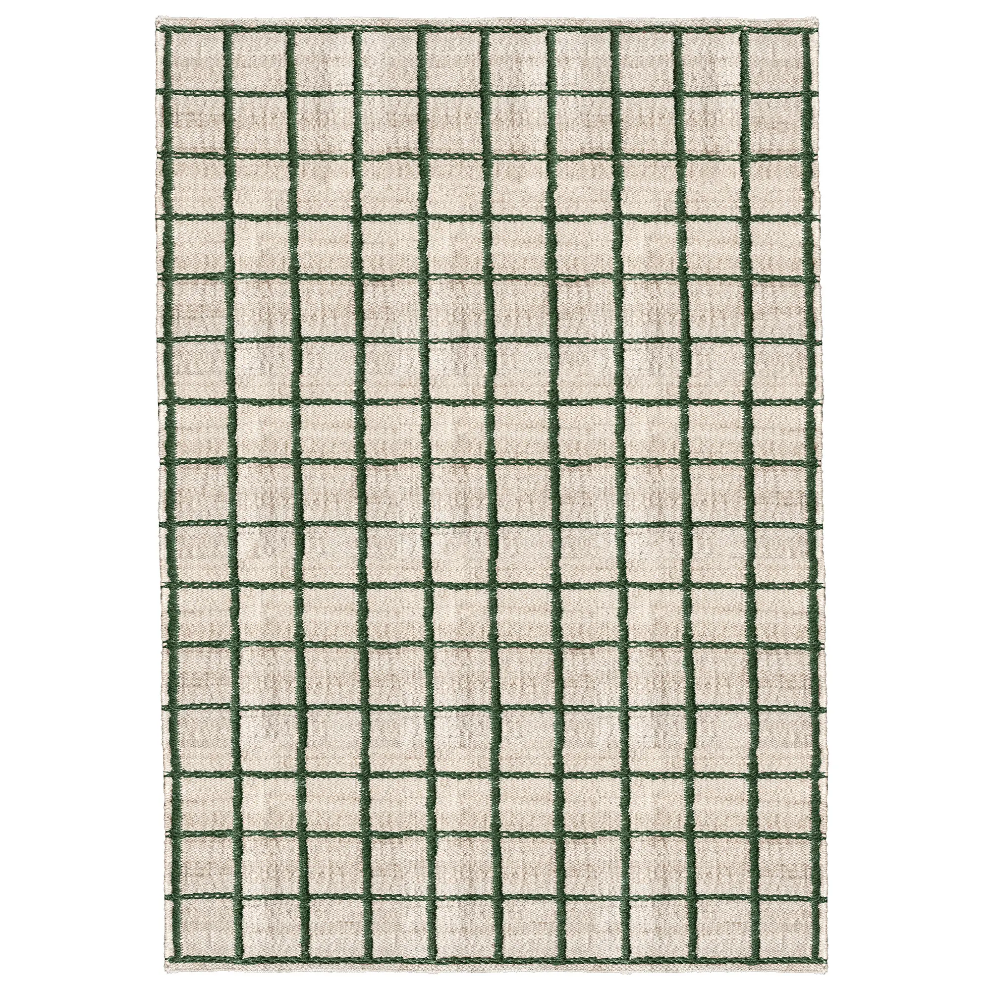 Strata Braided Jute Green juteteppe