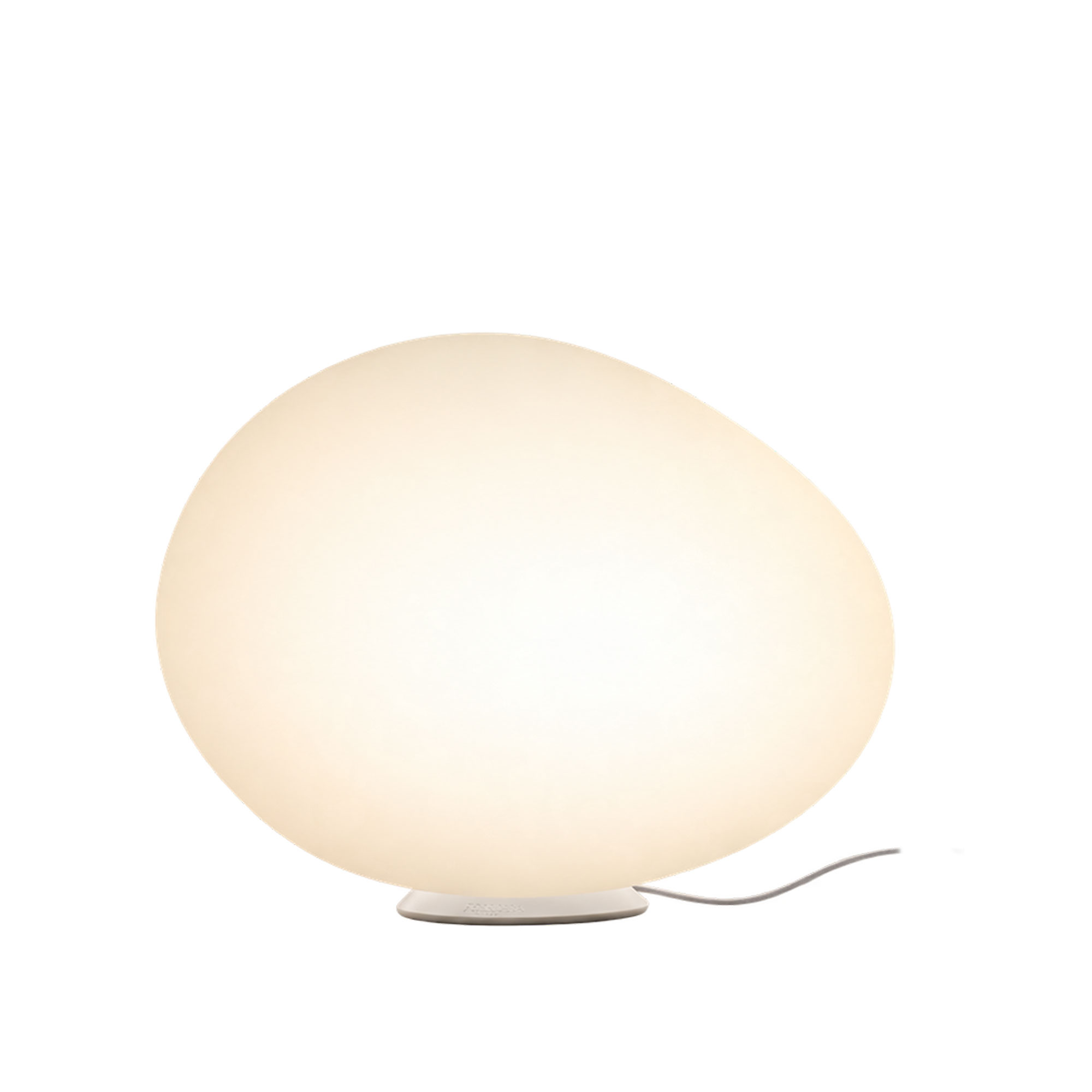 Foscarini - Poly Gregg Media bordslampa - Bordslampor - Ludovica & Roberto Palomba - Vit - Plast