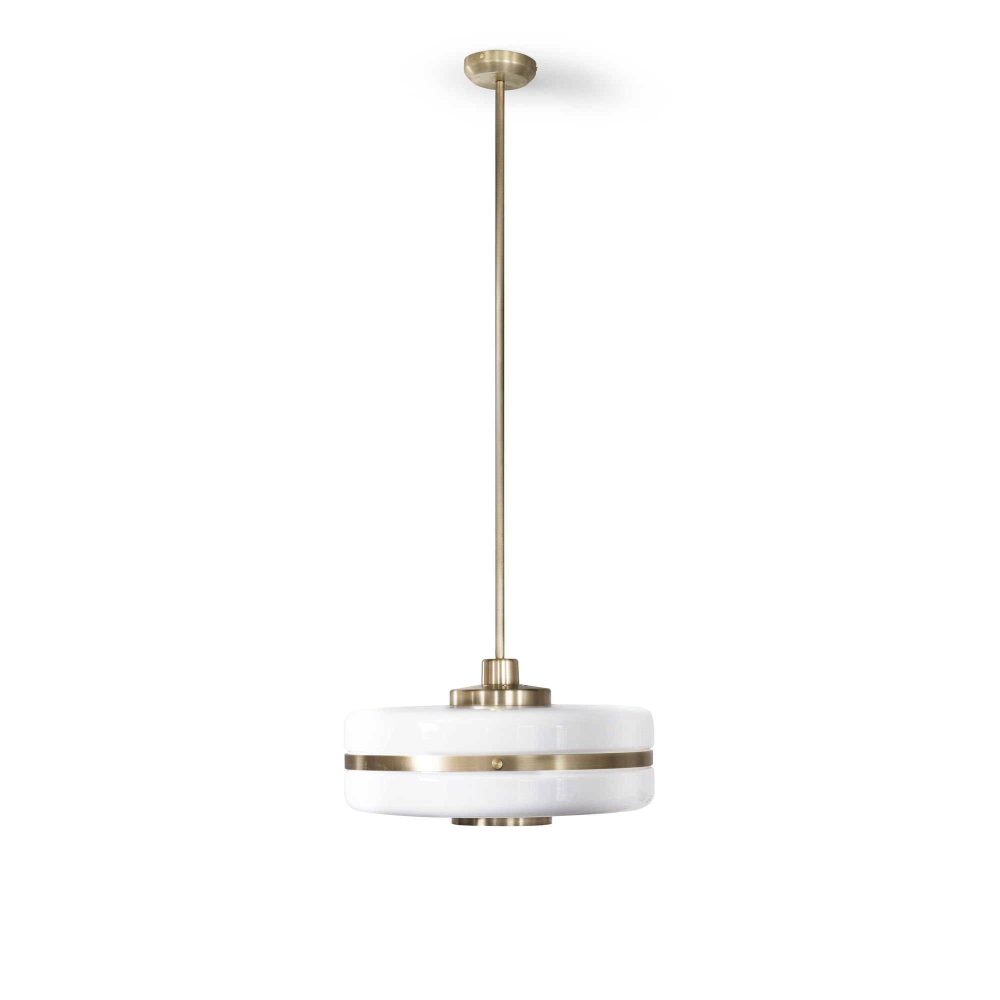 Bert Frank - Masina Pendant Brass/Opal - Pendellampor - Guld