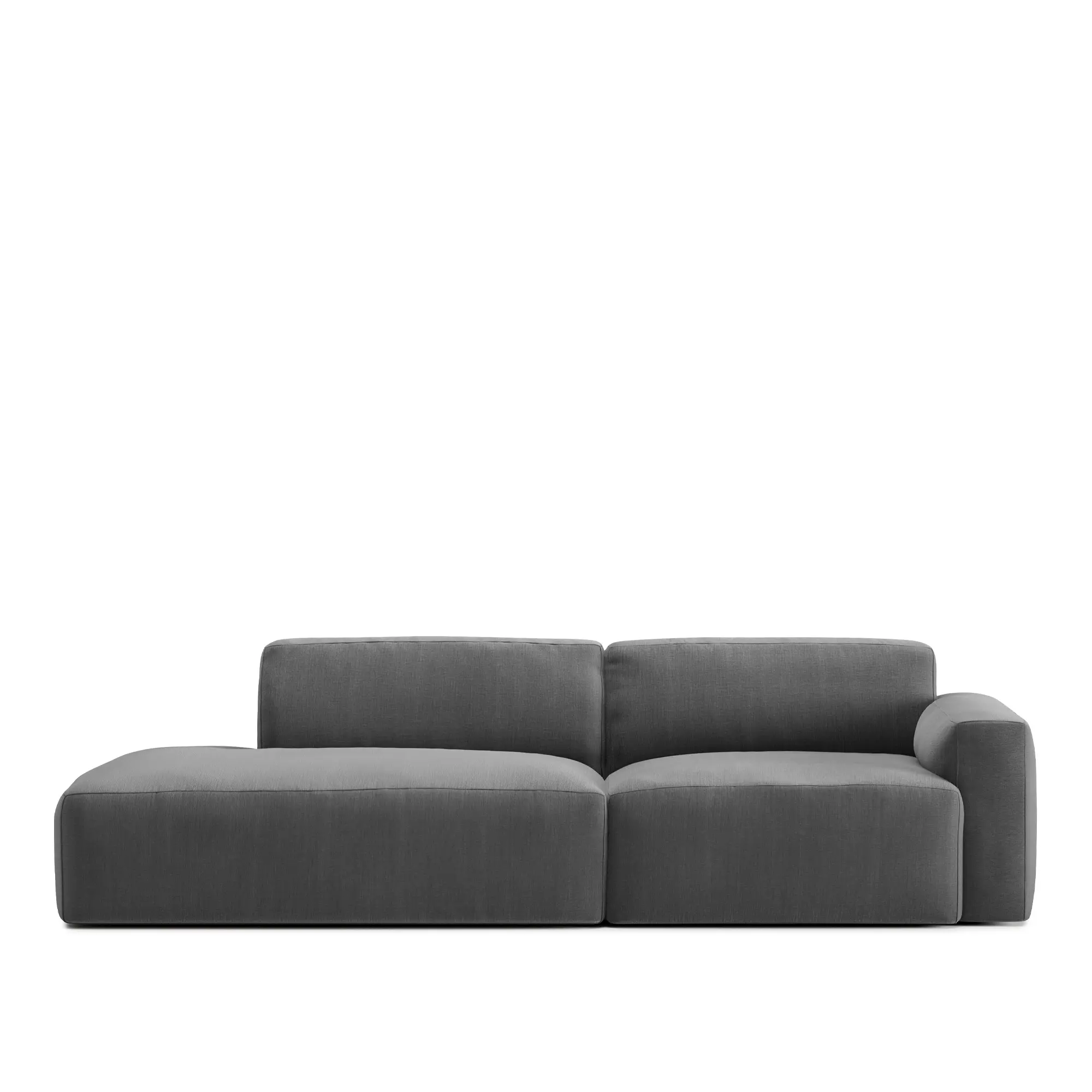 Brick 2-Seater Open End Left