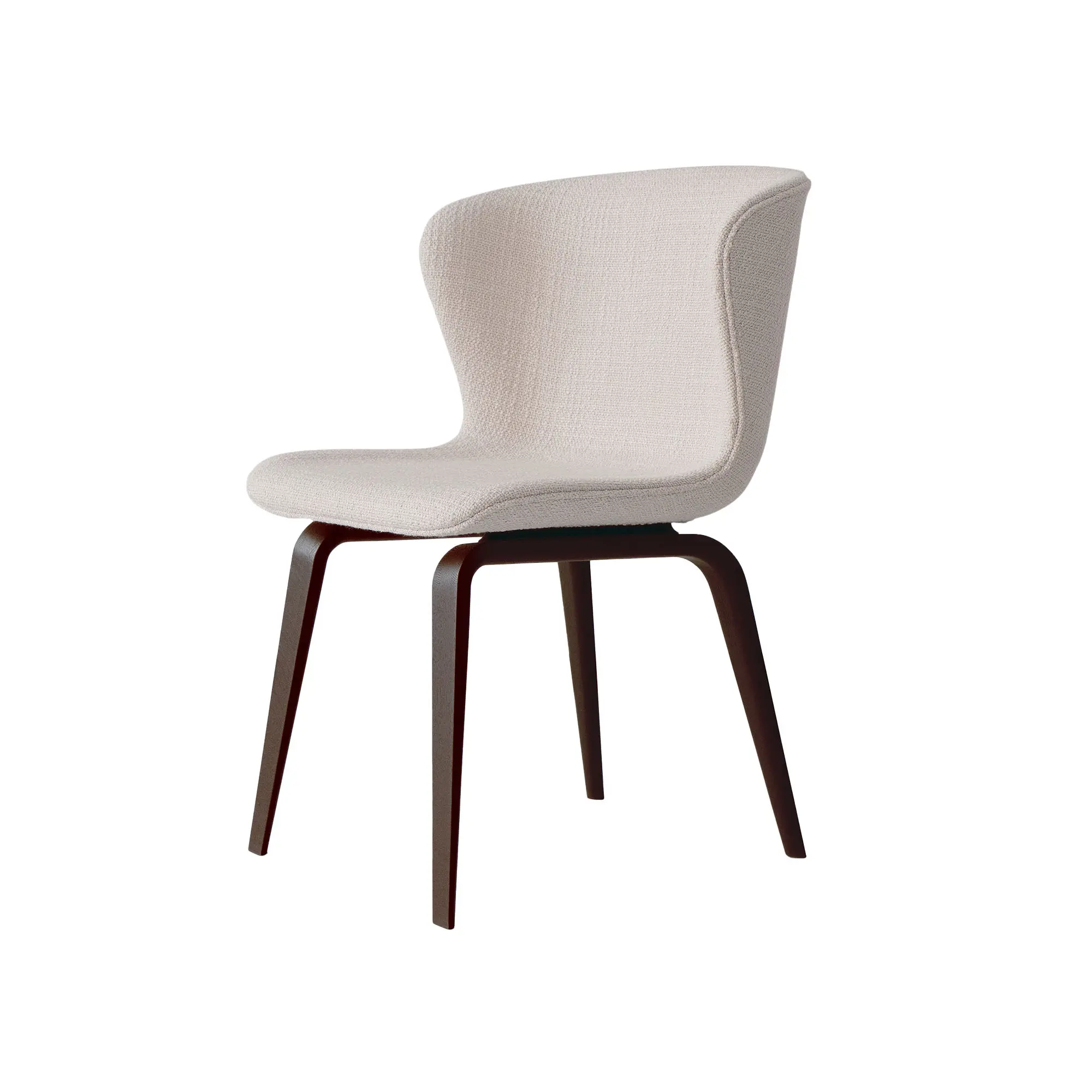 Pipe Chair Wood Smoked Legs