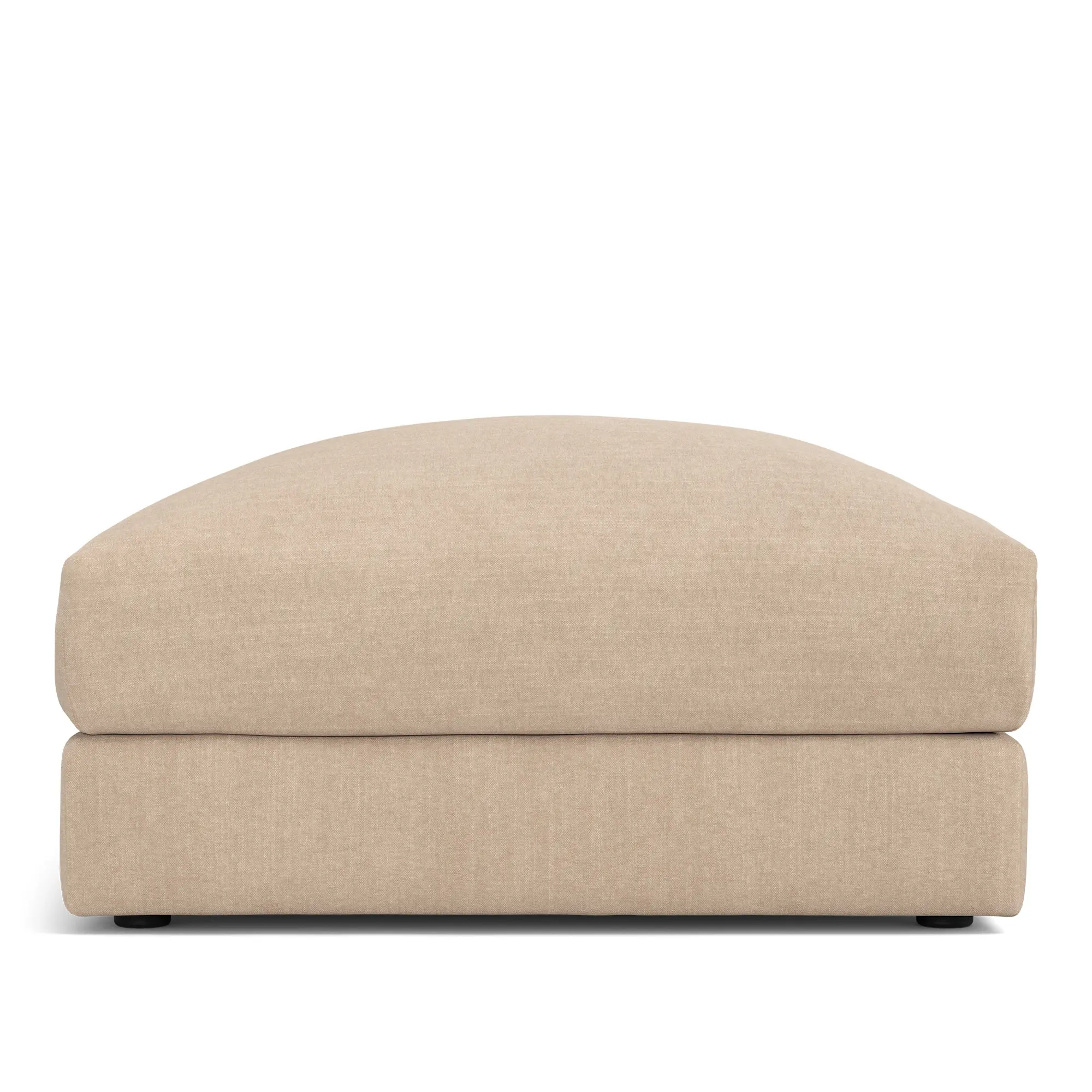 Pavarotti Ottoman Shadow Beige