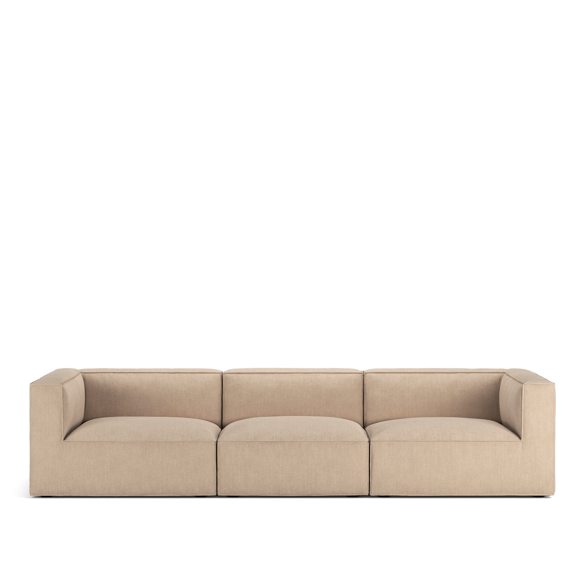 A Huseby - Famn 3-Seater Shadow Beige - Soffor - Beige