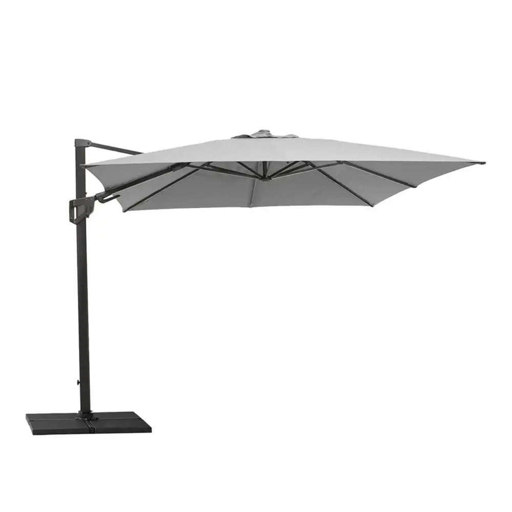 Hyde Luxe 3 x 3 m - Parasoll & Parasollfot Kakel