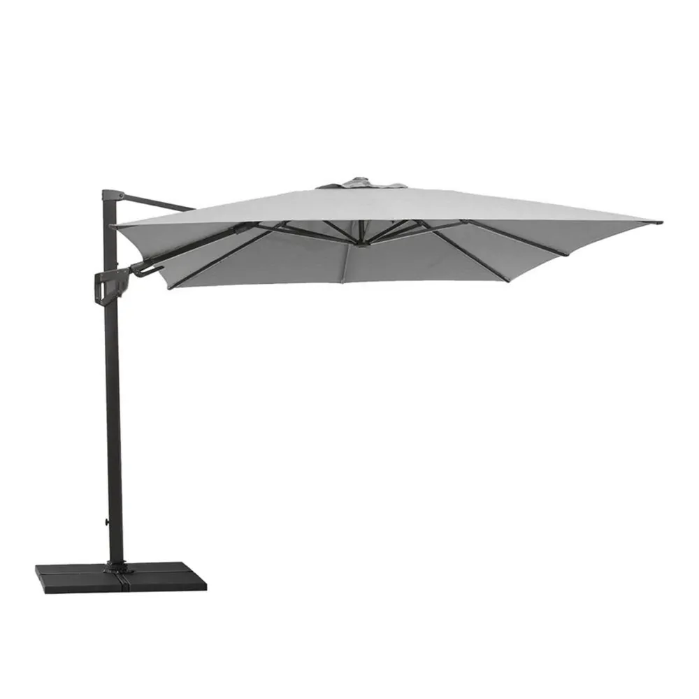 Hyde Luxe 3 x 3 m - Parasoll & Parasollfot Kakel