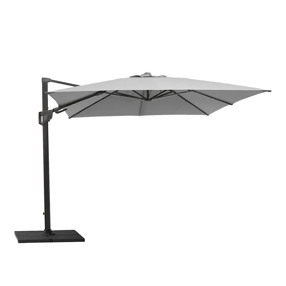 Hyde Luxe 3 x 3 m - Parasoll & Parasollfot Kakel
