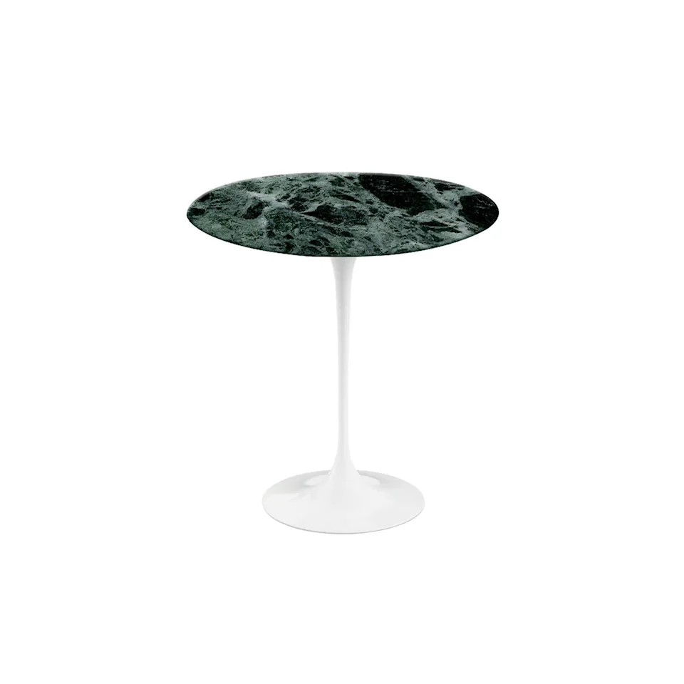 Saarinen Round sidobord Ø 51 cm White