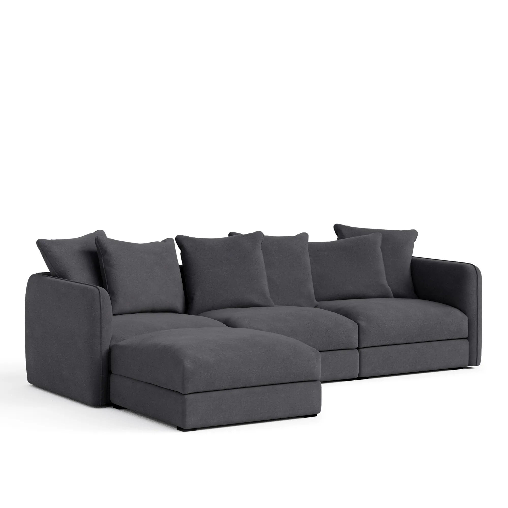 Pavarotti 3-Seater with Ottoman