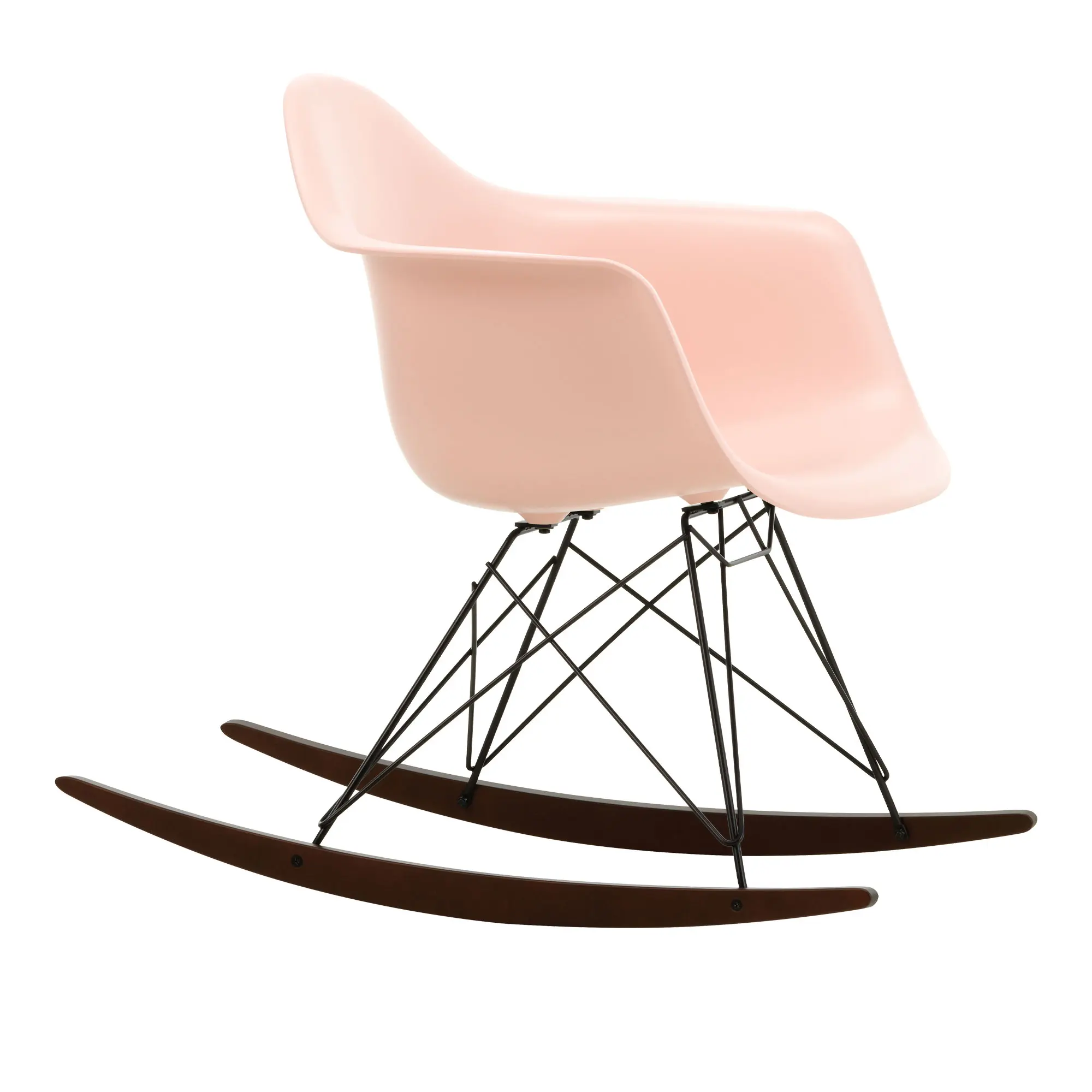 Eames RE Plastic Armchair RAR gungstol Basic Dark/Dark Maple