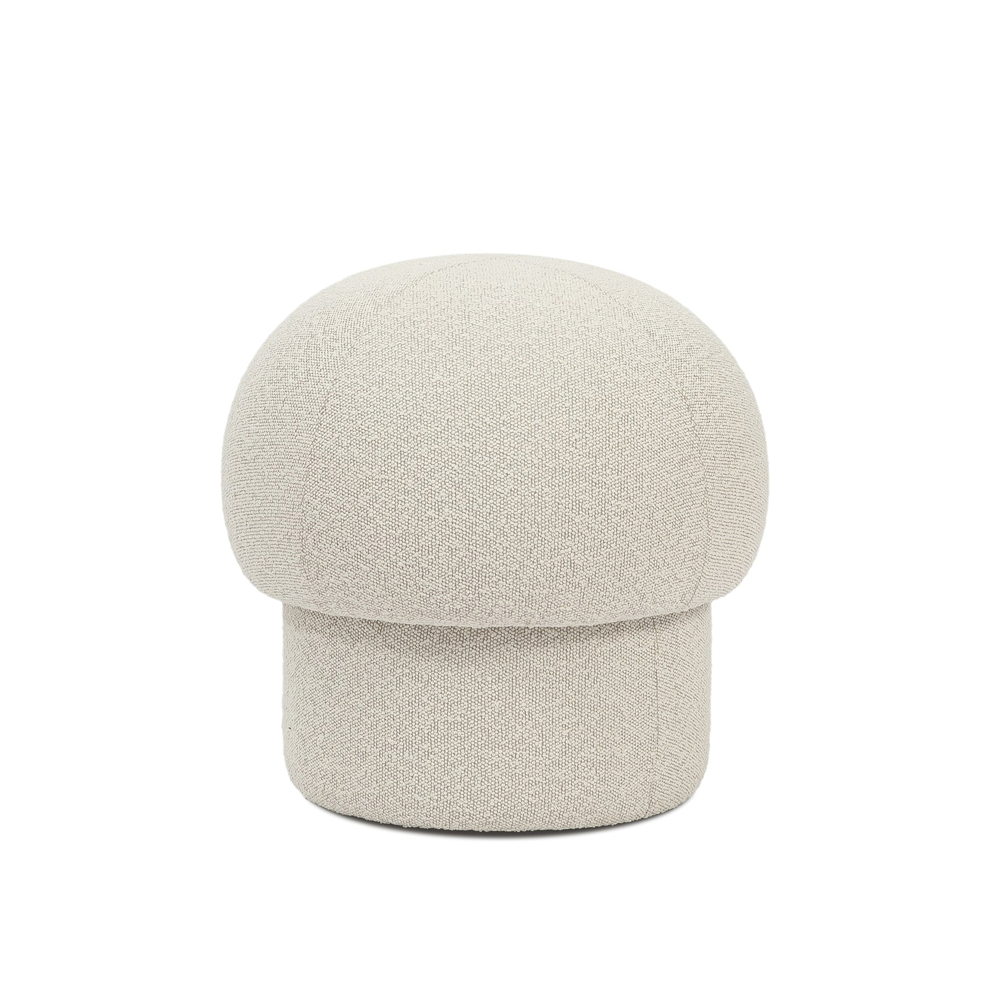 Design House Stockholm - Uno Pouf 50cm Cream - Sittpuffar - Claesson Koivisto Rune