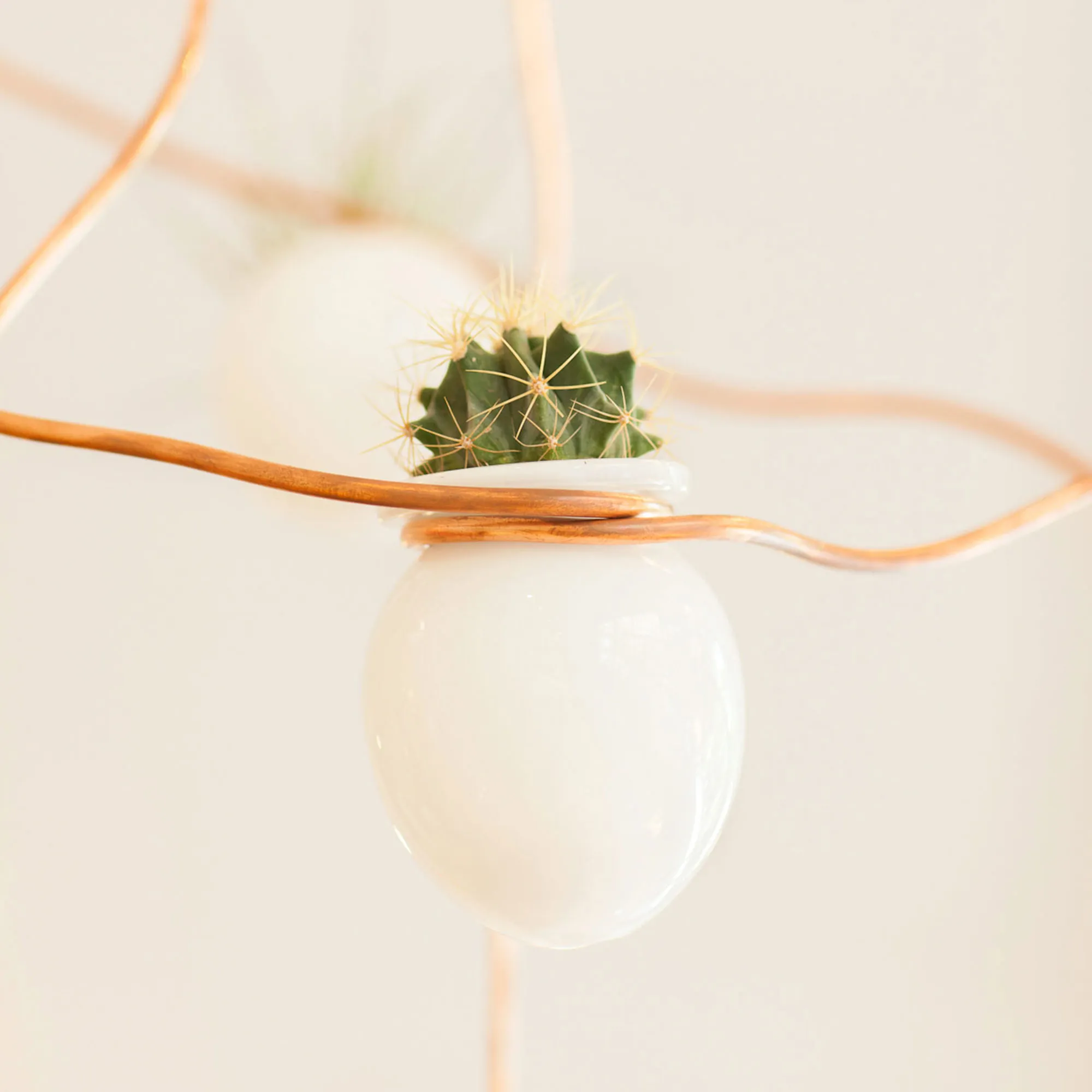 38.3 copper suspension pendant