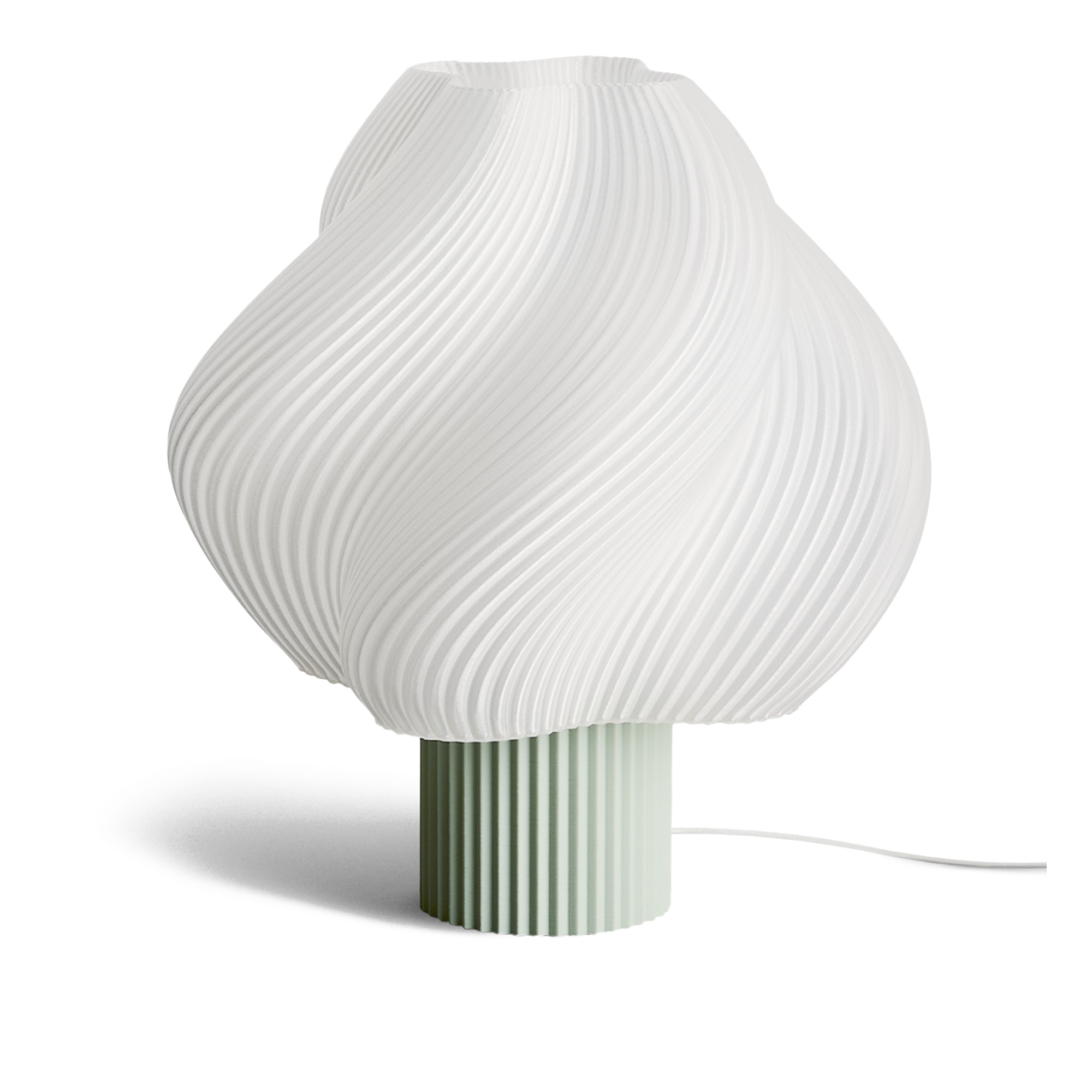 Crème Atelier - Soft Serve Floor Lamp Mega - Matcha - Varjostinlamput - Vihreä