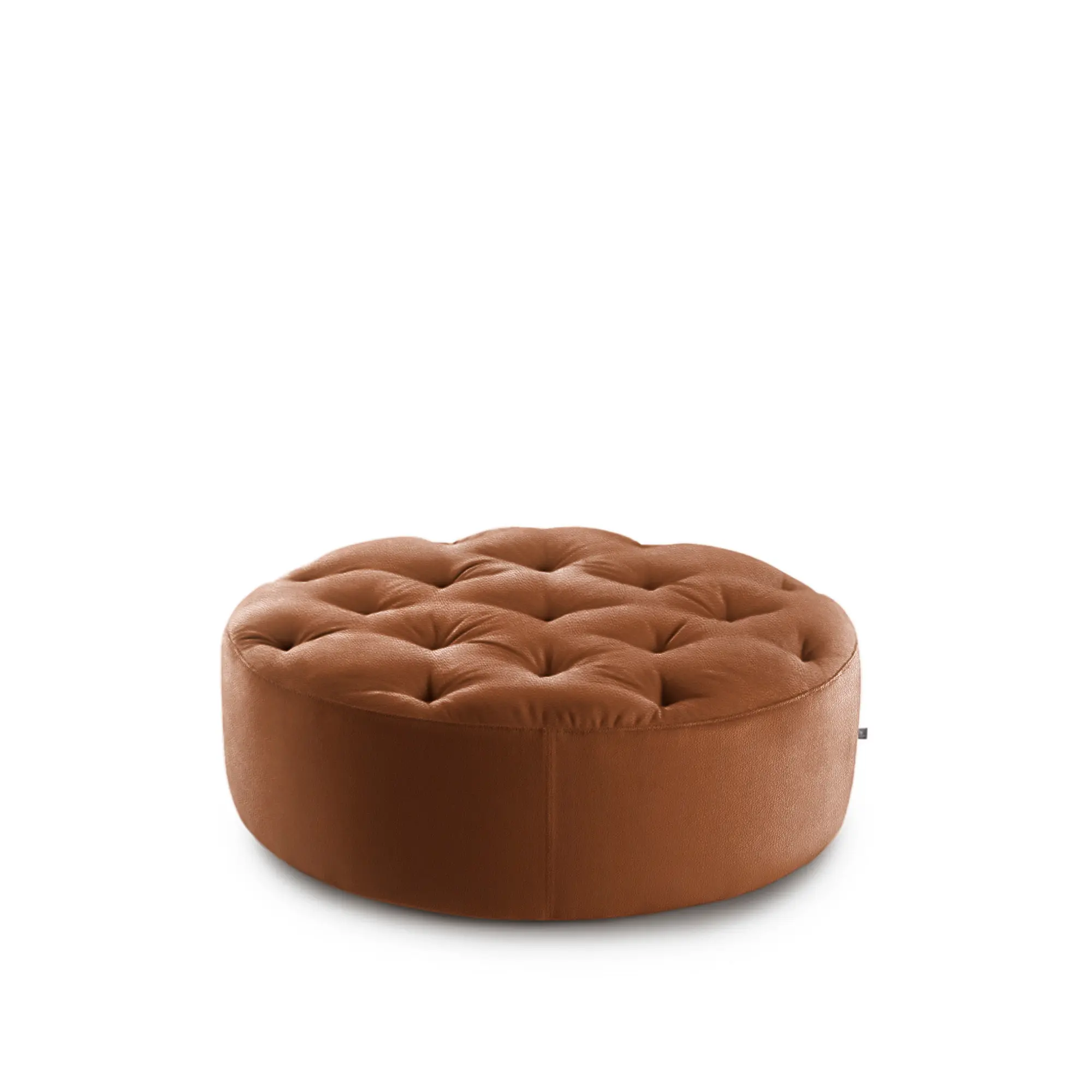 Wheel sittpuff flera knappar Ø 80 cm