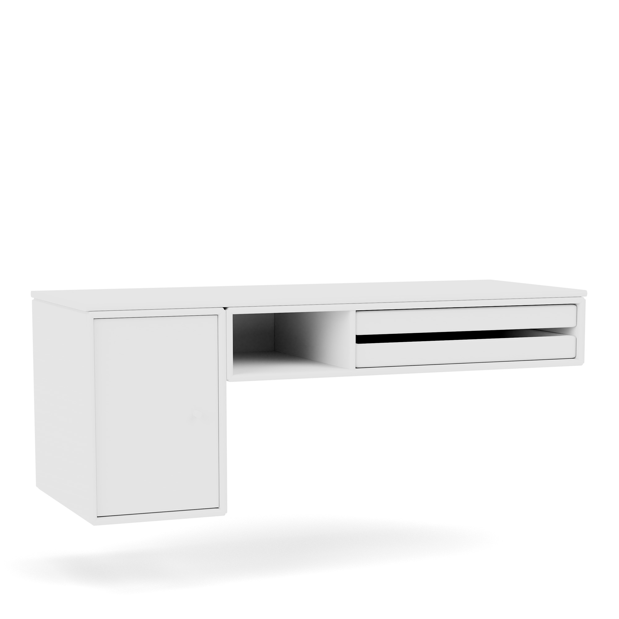 montana - bureau work desk - new white - skrivbord - peter j. lassen - vit - mdf