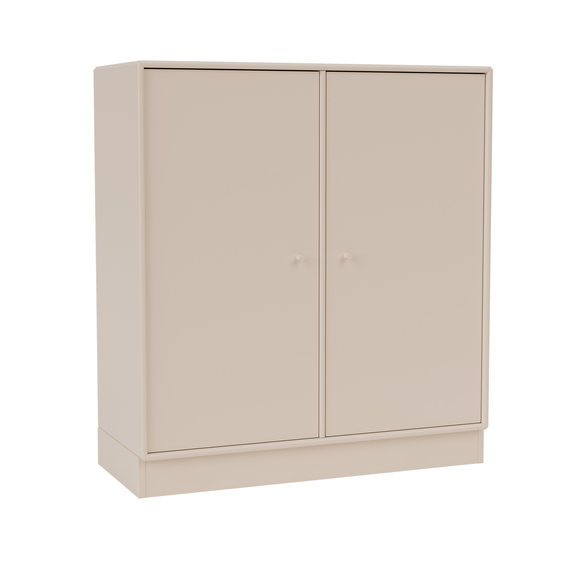 montana - cover cabinet 168-clay 07 plinth 7 cm - skåp och vitrinskåp - peter j. lassen - beige - trä