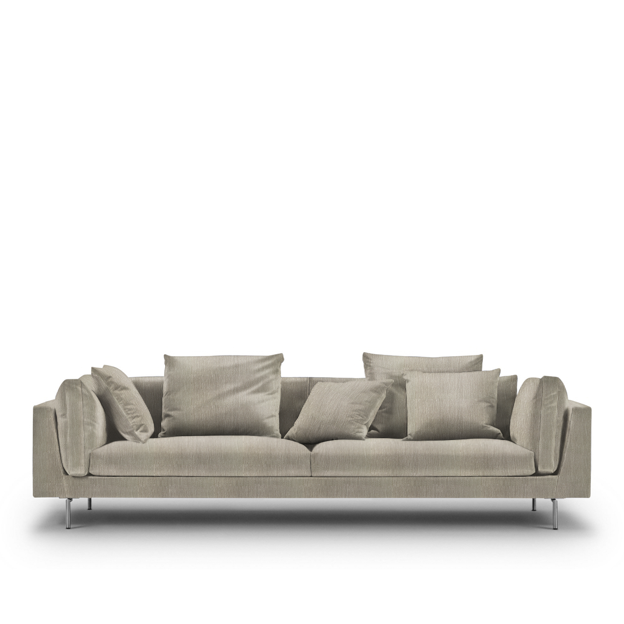 Eilersen - Float High 300x100, Inkl. 2 armkuddar, Fabric Cat. 3 Bakar 27 - Soffor - Jens Juul Eilersen - Grå