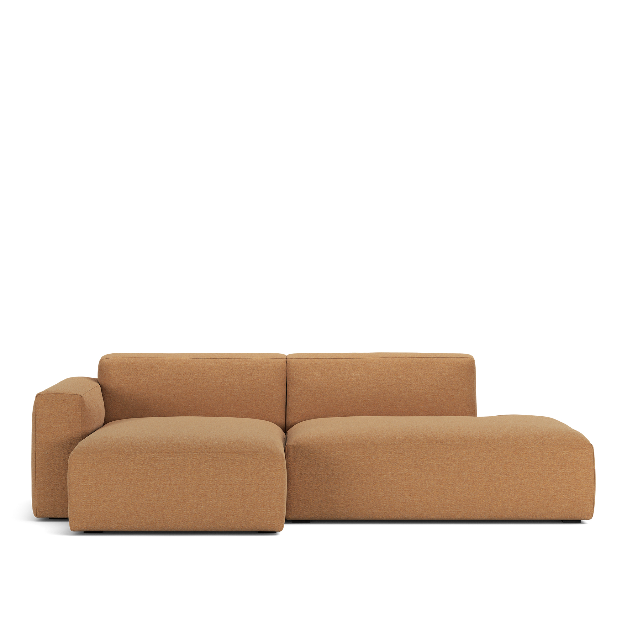 no ga - brick 2-seater chaise lounge open end right lario 111 fixed upholstery - soffor - no ga studio