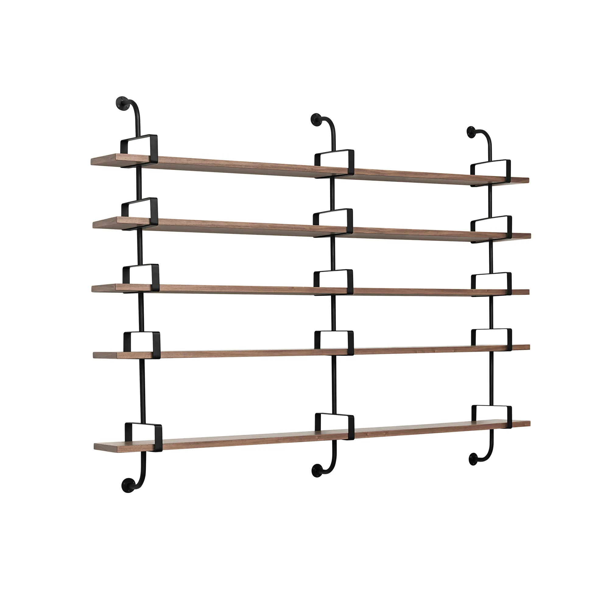 Démon vägghylla 5 hyllplan 215 cm