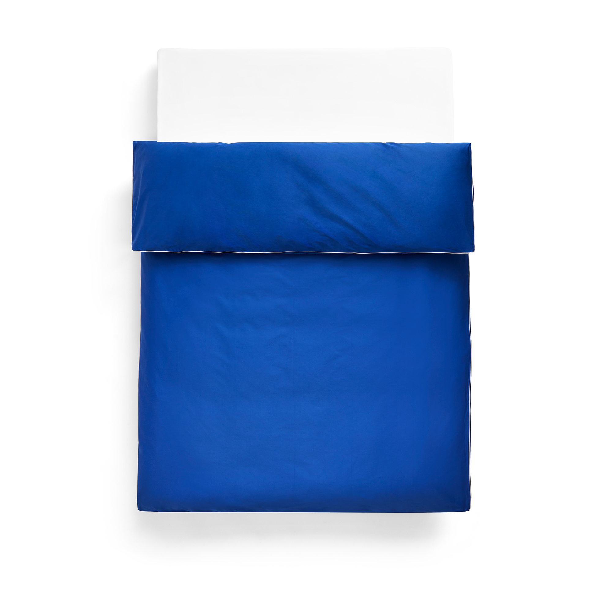 HAY - Outline Duvet Cover W220 X L220 - Vivid Blue - Påslakan - Blå