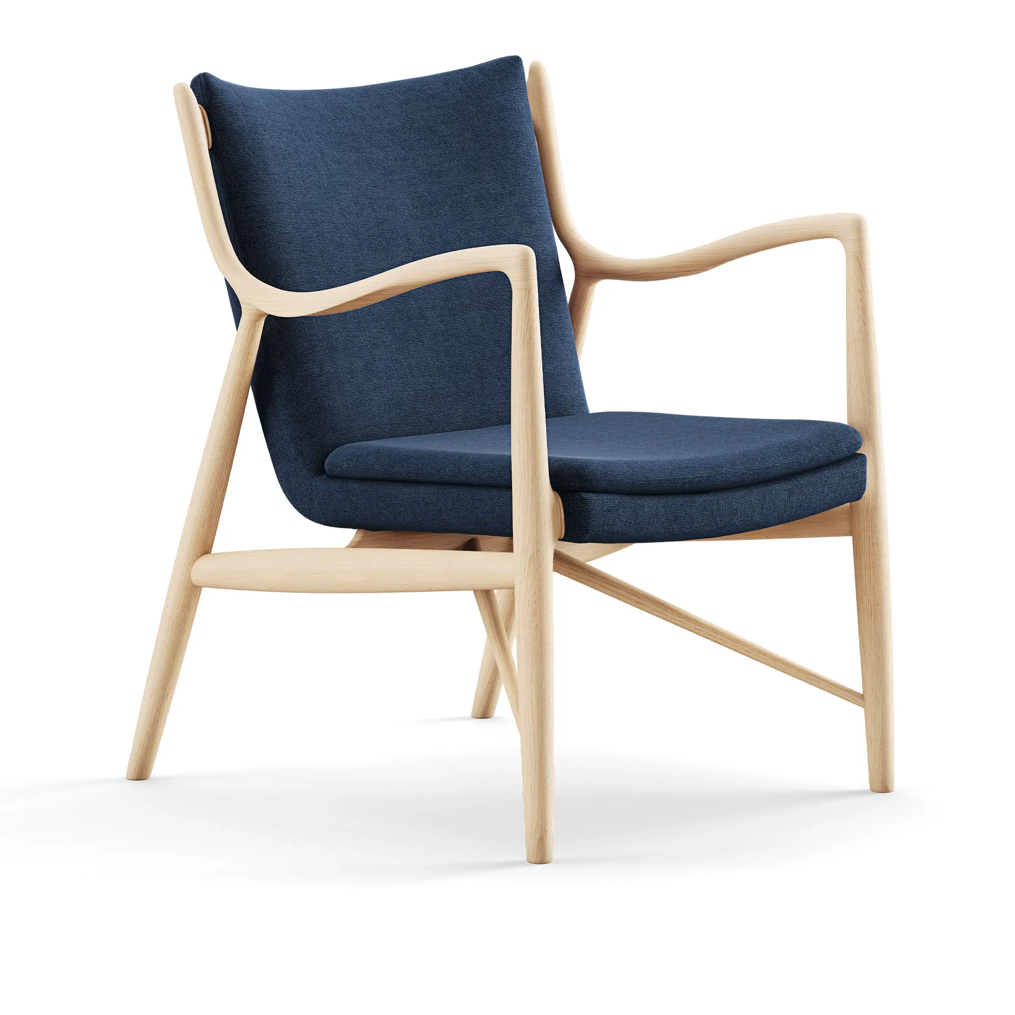 45 fåtölj Clear oiled oak