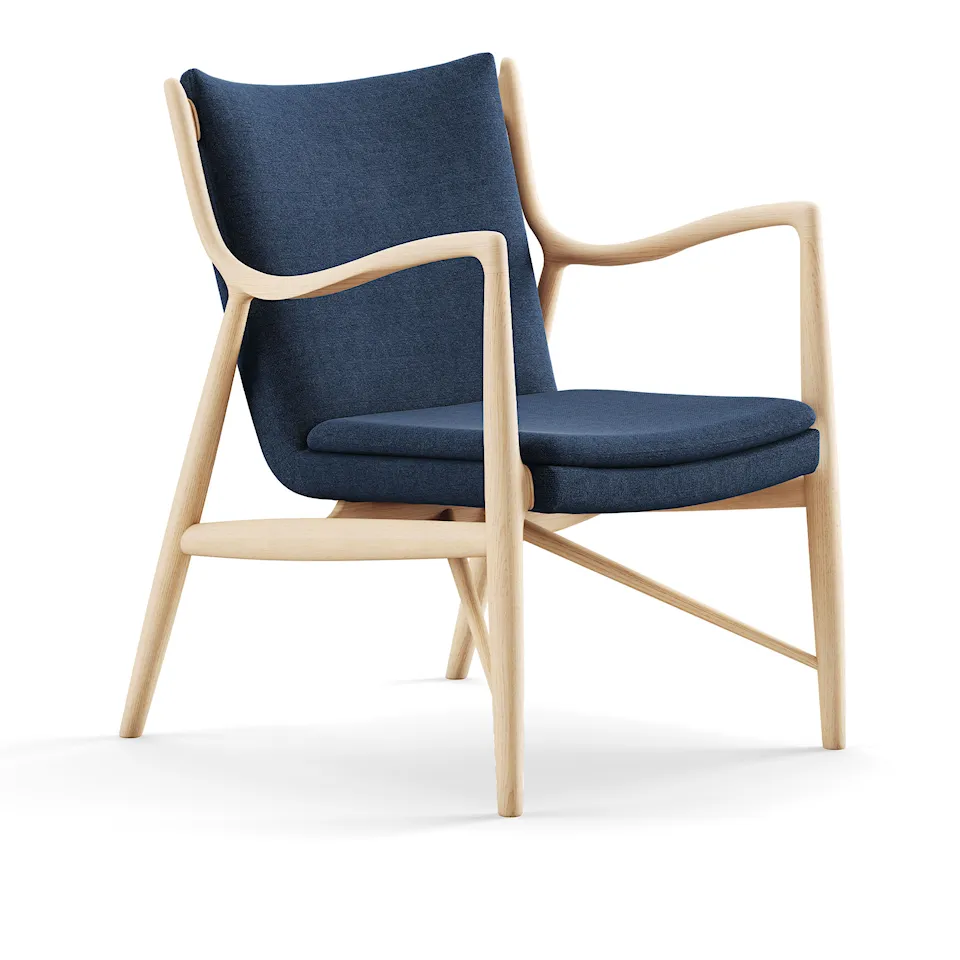 45 fåtölj Clear oiled oak