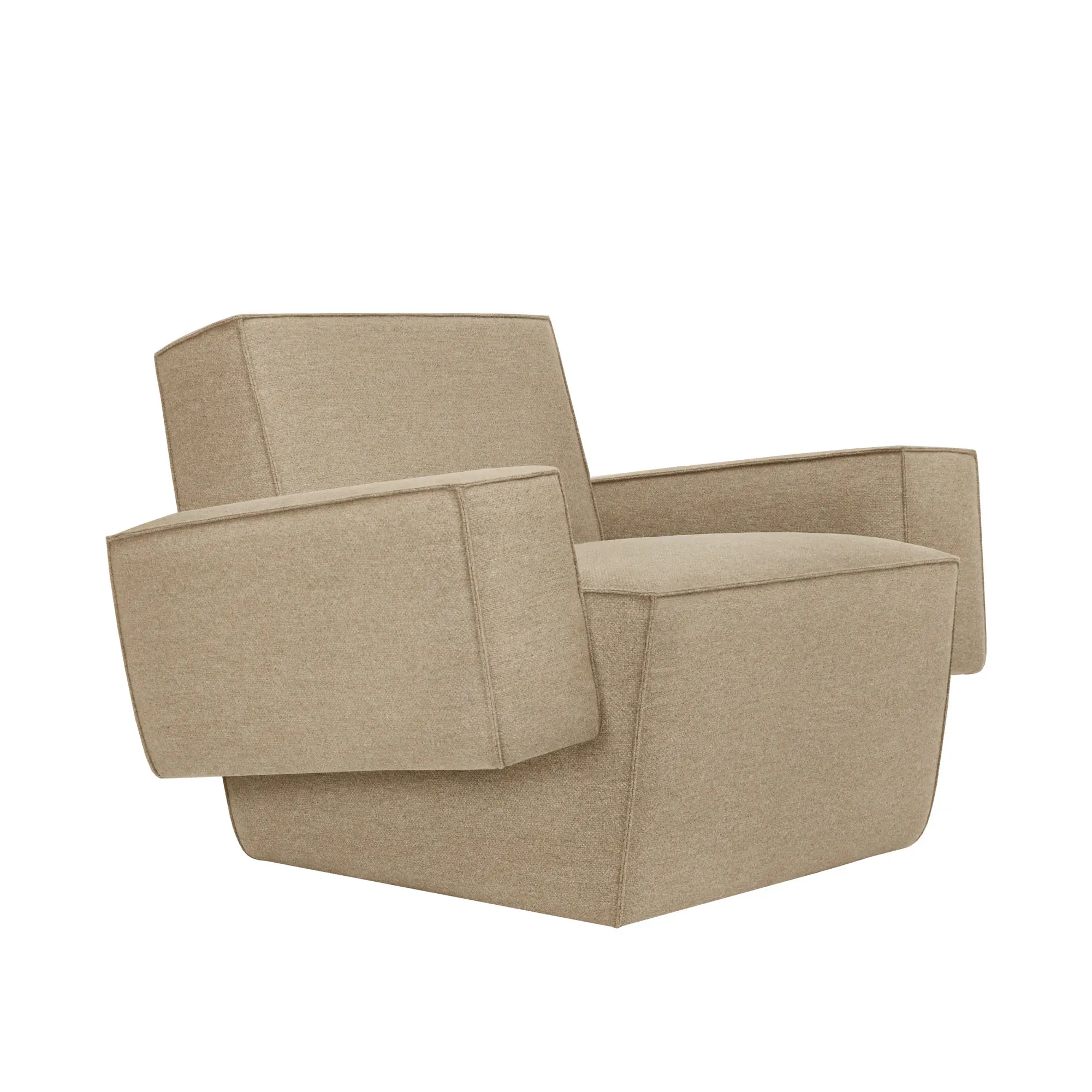 Hunk Lounge Chair With Armrests
