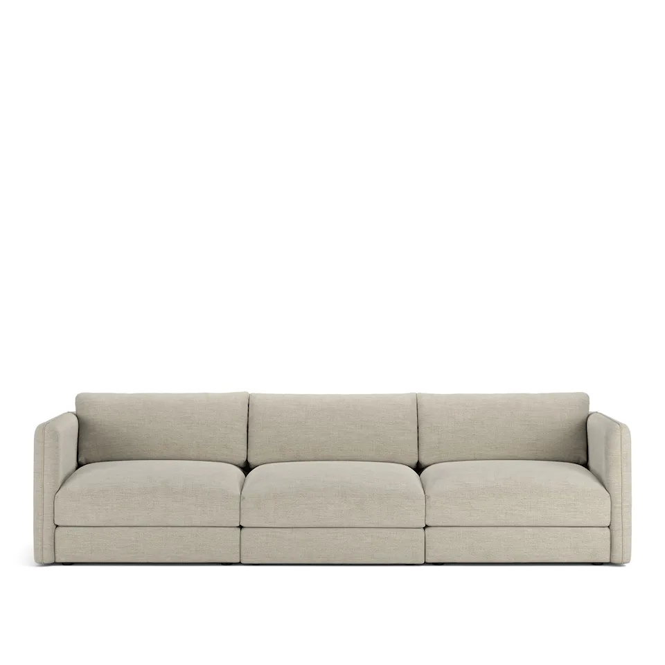 Pavarotti 3-Seater, Fixed Cover, Cushion Variant 03, Sienna 102