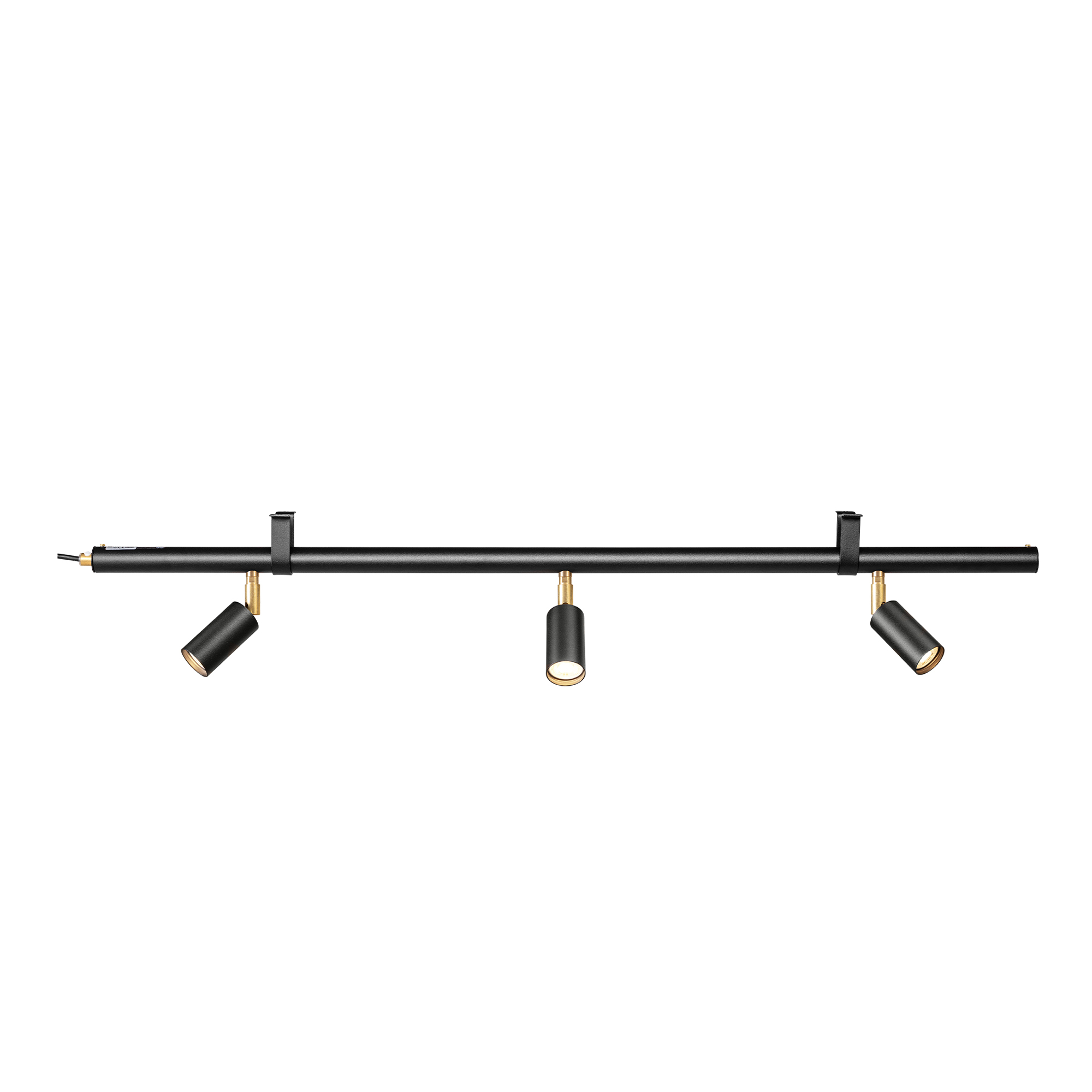Örsjö Belysning - Starlight 3 spotlights – Black textured lacquer RAL 9005 - Spotlights - Jonas Bohlin - Svart - Metall | Belysning - Taklampor - Spotlights | Möbelexperten