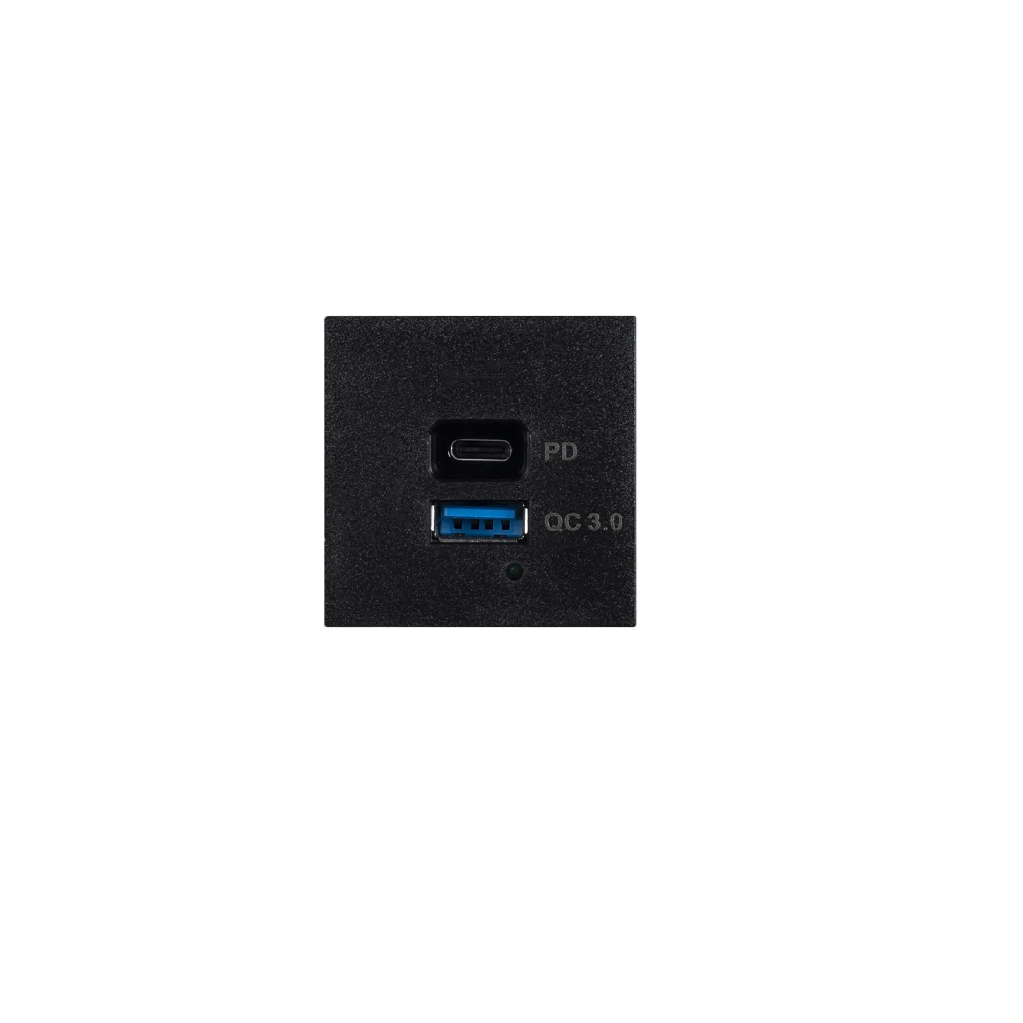 USB Module USB A + C Quickcharge 45 mm