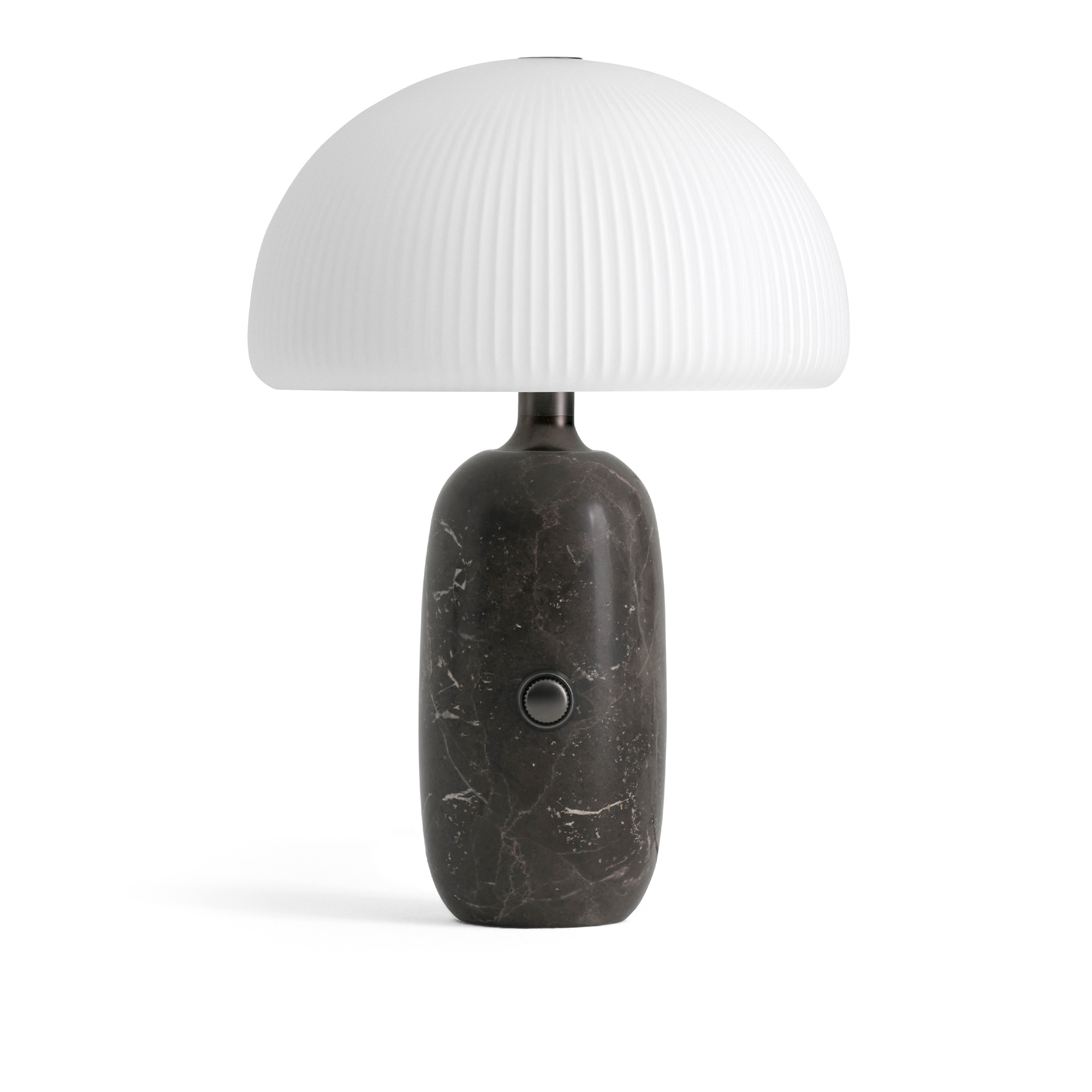 vipp - vipp591-592 sculpture bordslampa grå liten - bordslampor - grå