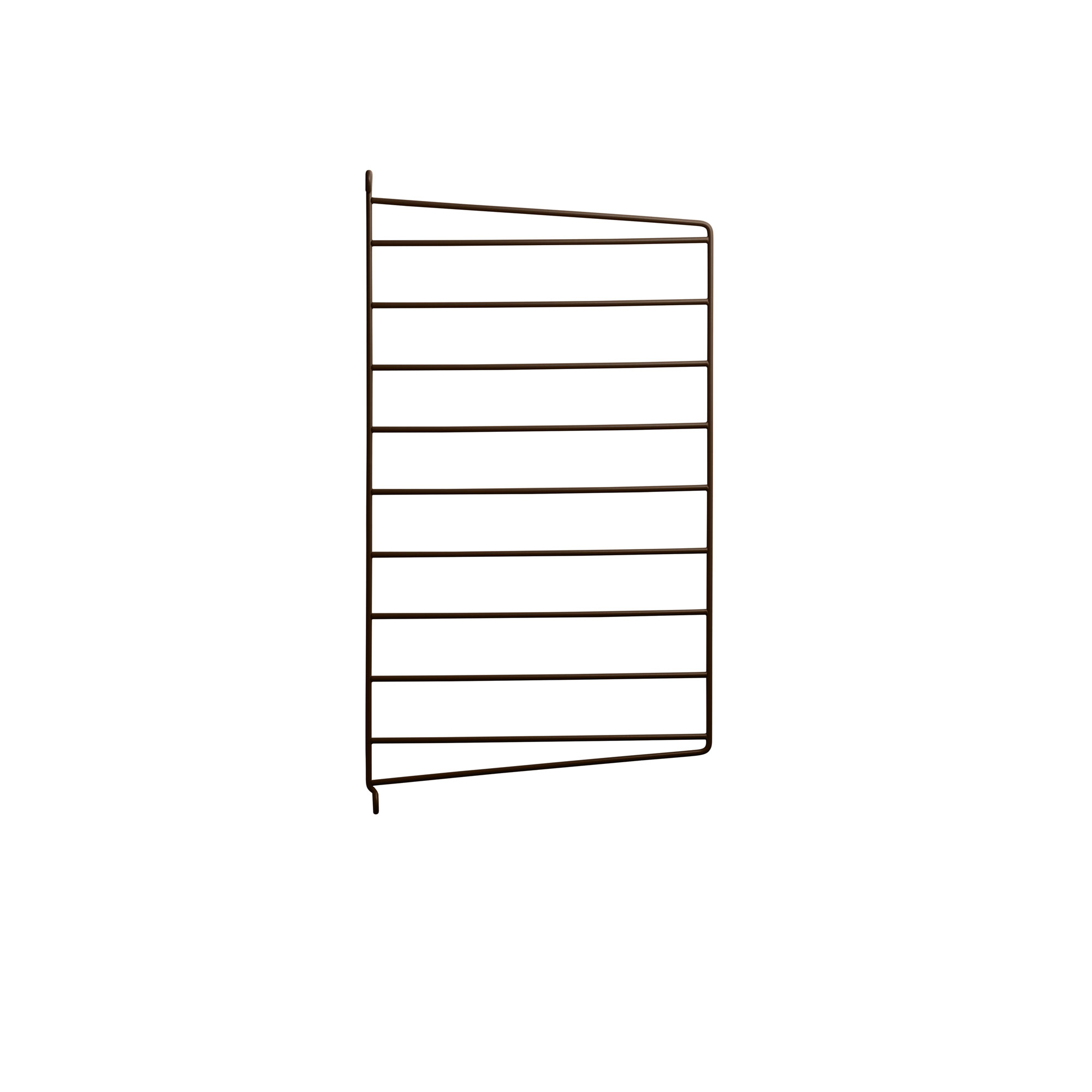 String - String Väggavel 50 x 30 cm, Brun, 2-pack - Hyllsystem - Nils Strinning - Brun - Metall