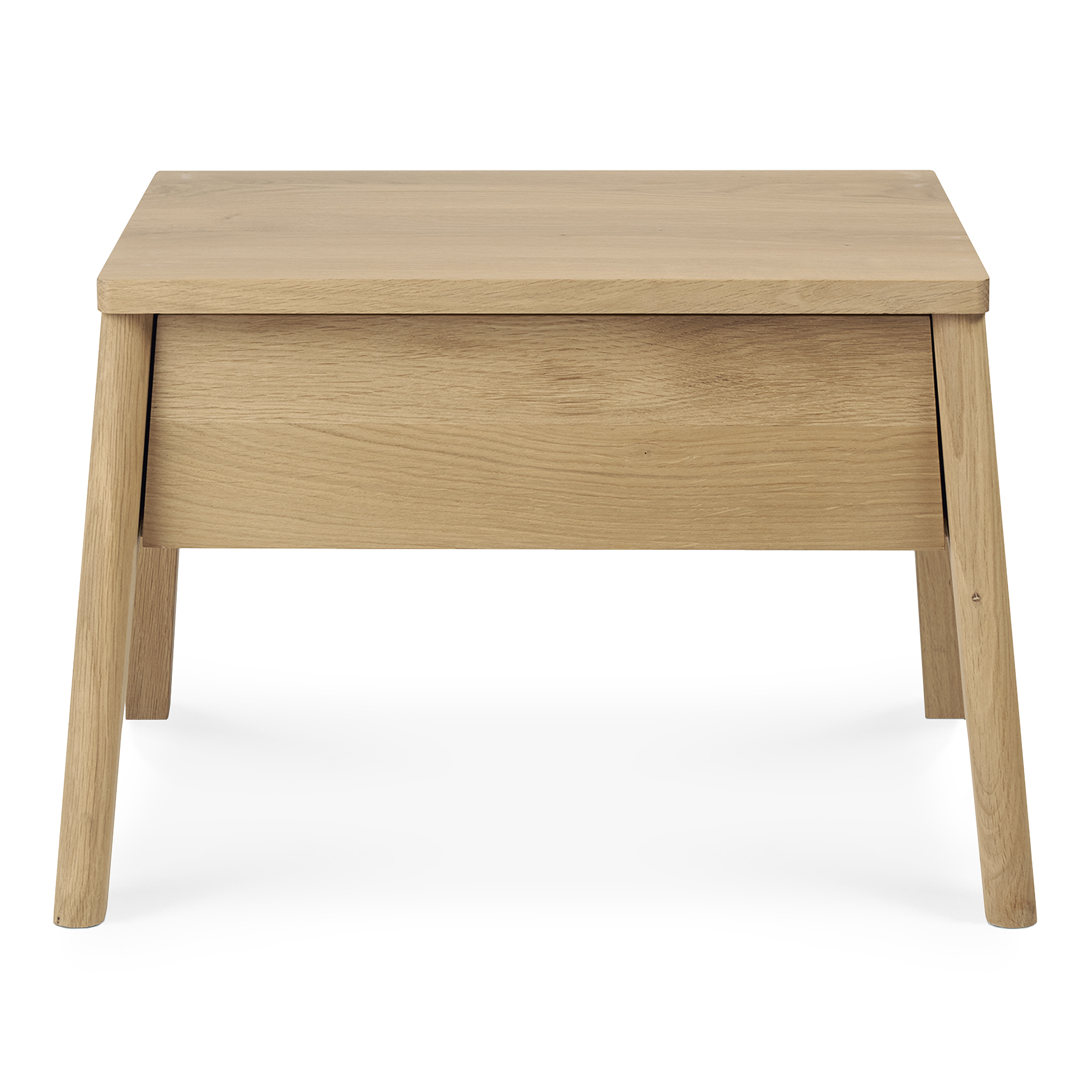 Ethnicraft - Oak Air Bedside Table - Sängbord - Alain Van Havre - Träfärgad - Trä | Möbler - Bord - Sängbord | Möbelexperten
