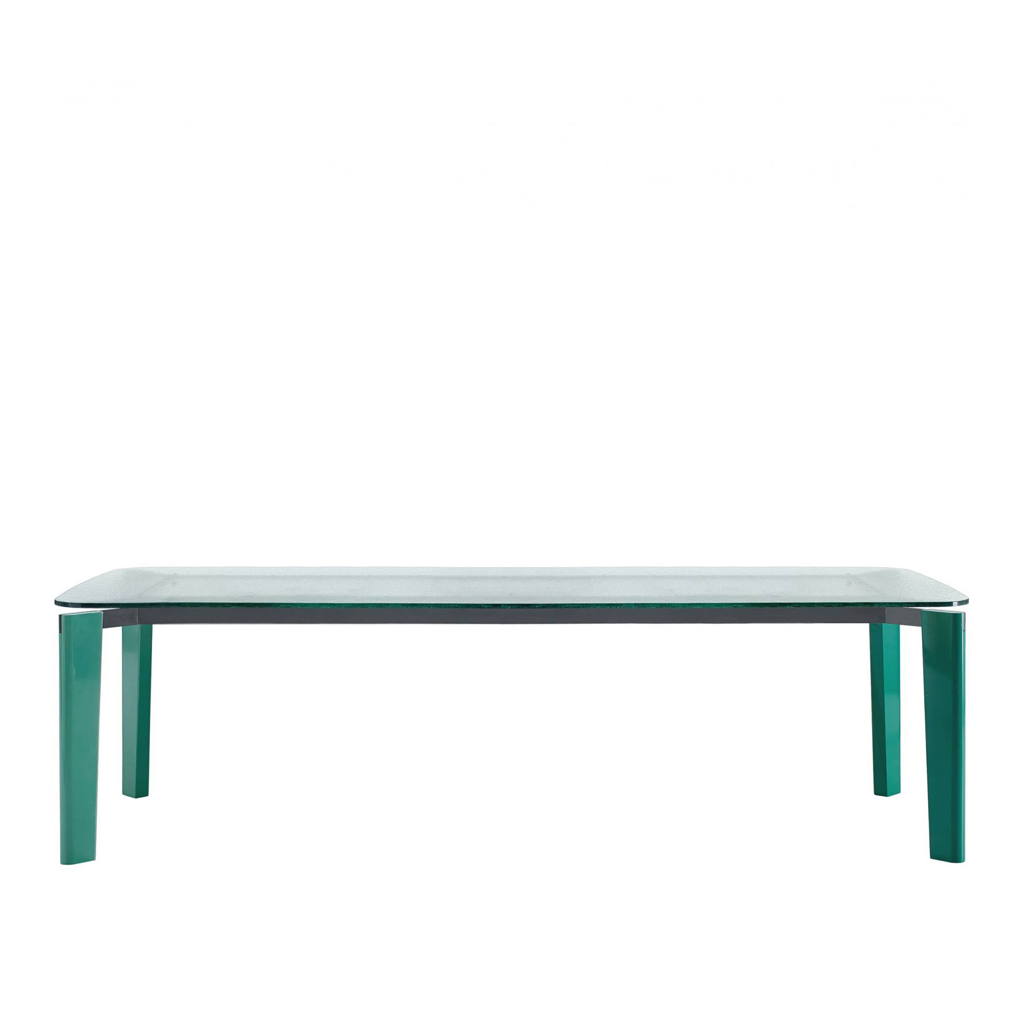 B&B Italia - Oskar, Längd: 200 cm, Skiva: Borstad ljus ek, Ben: Borstad ljus ek - Matbord - Vincent Van Duysen - Träfärgad - Trä