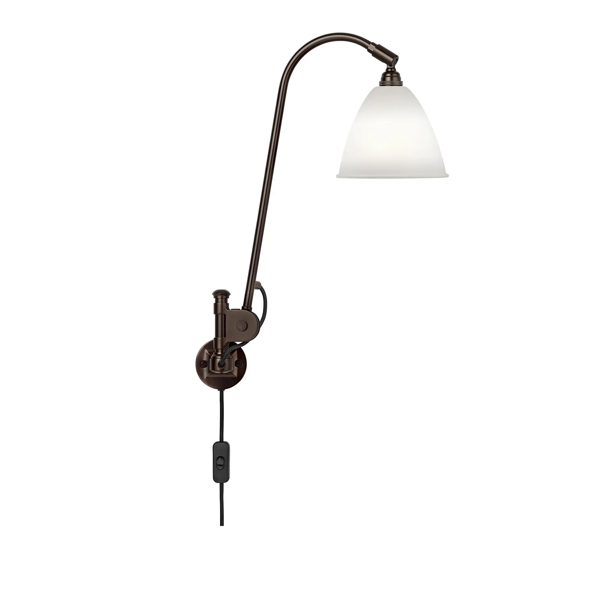Bestlite BL6 vegglampe svart messing
