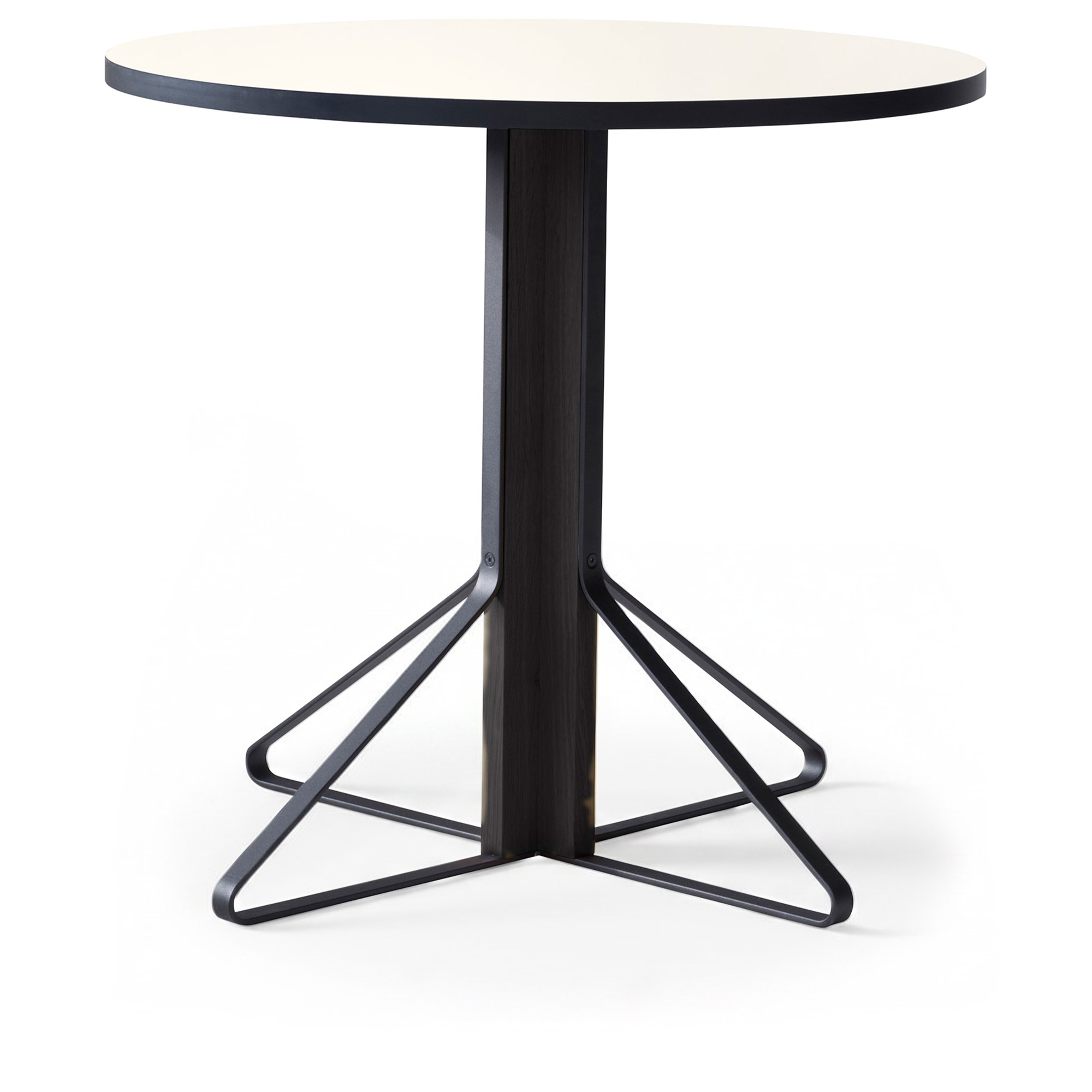 Artek - Kaari Bord Reb 003, Vit laminat, Svartlackad ek - Matbord - Ronan & Erwan Bouroullec - Vit - Metall/Trä | Möbler - Bord - Matbord | Möbelexperten