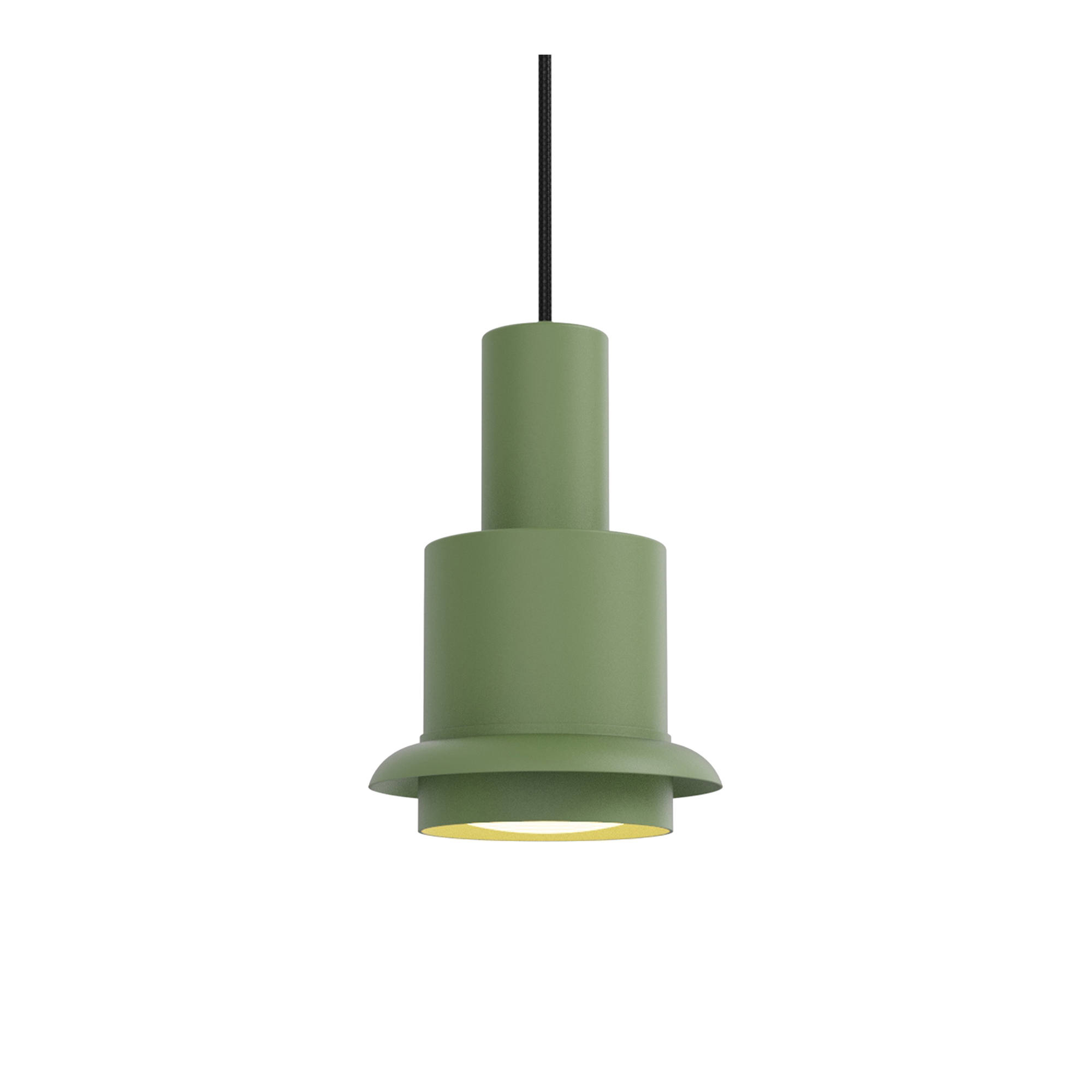 DCWéditions - Chaumont 190 Pendant lamp Ø19 cm H28 cm – Green - Pendellampor - Marc Held - Grön | Belysning - Taklampor - Pendellampor | Möbelexperten