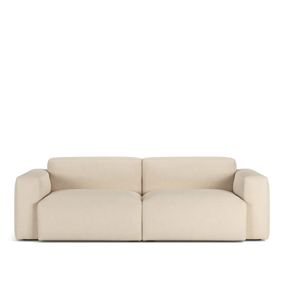 Brick 2-Seater Sofa Shadow Nature Fixed Upholstery
