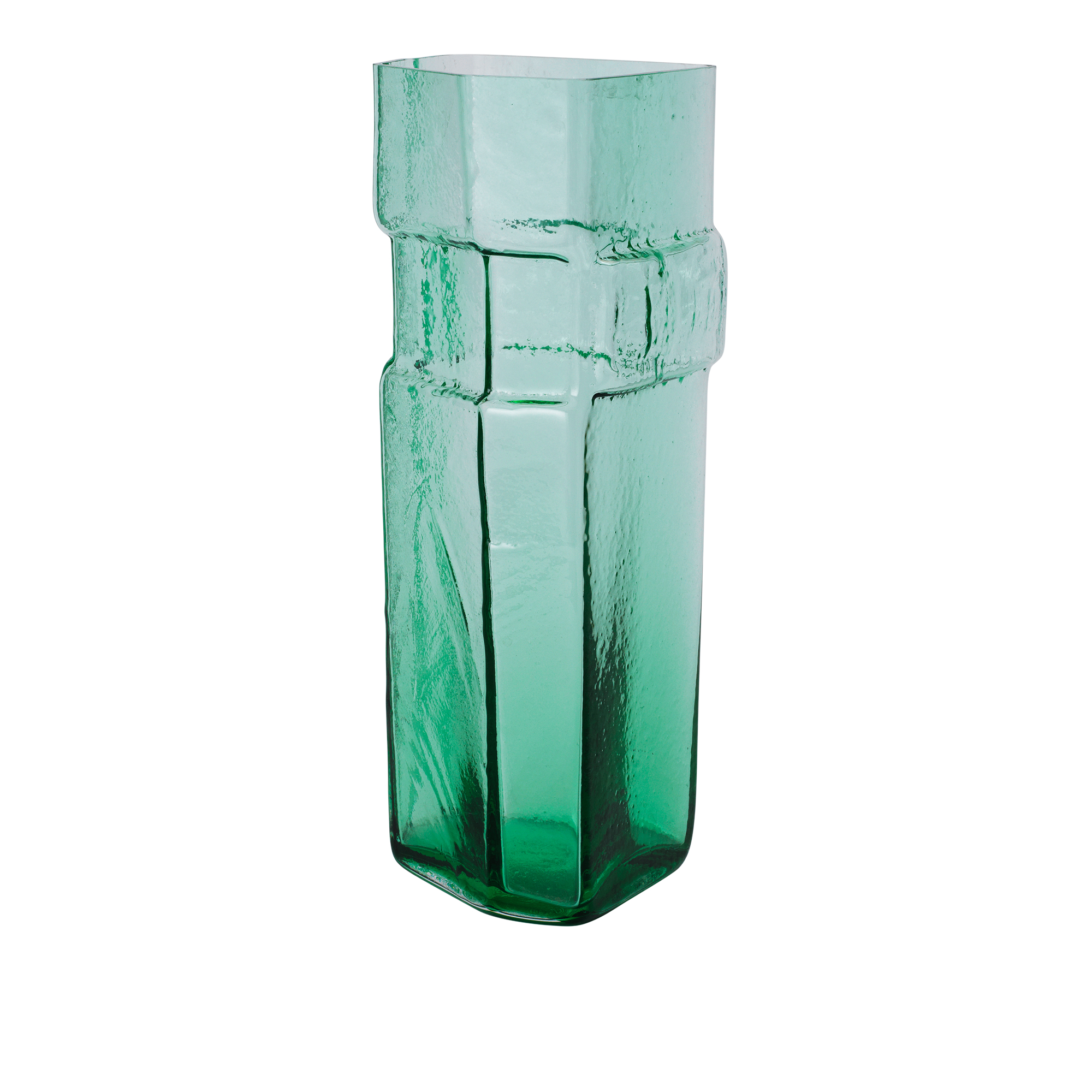 Ferm Living - Muro Vase - H38 - Recycled Green - Vaser - Jørn Utzon - Grön