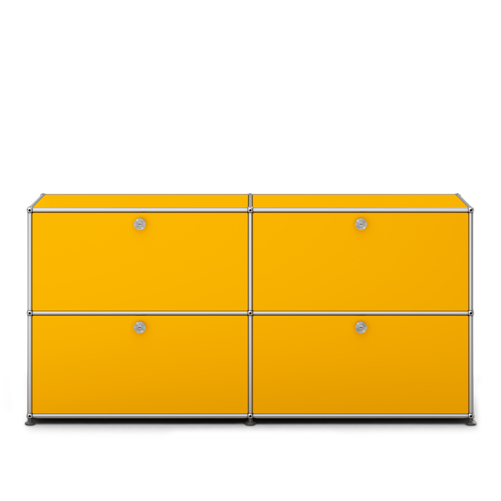 USM - USM Haller Sideboard E2 Golden Yellow - Sk&auml;nkar och sideboards - Fritz Haller & Paul Sch&auml;rer - Gul - Metall