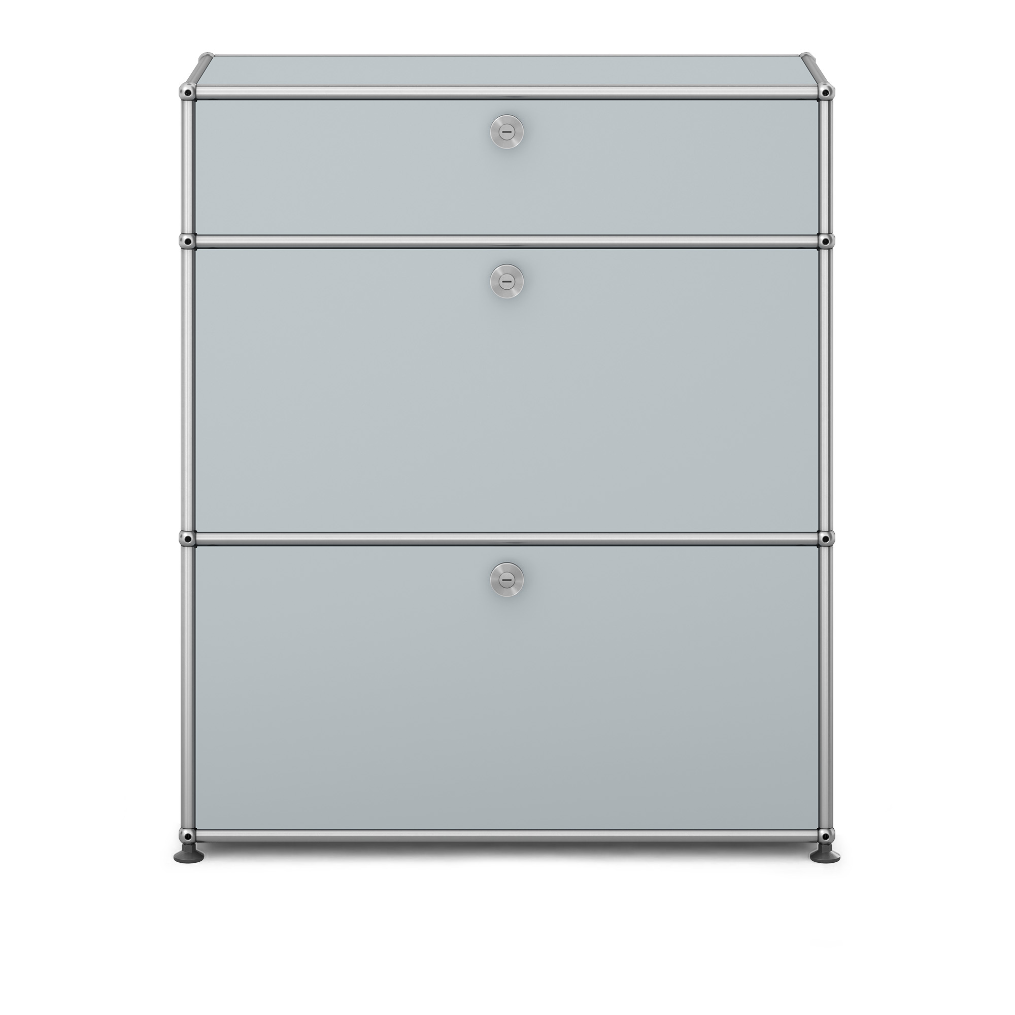 USM - USM Haller Shelf M25 Light Gray - Byråer - Fritz Haller & Paul Schärer - Grå | Möbler - Förvaring Och Hyllor - Byråer | Möbelexperten