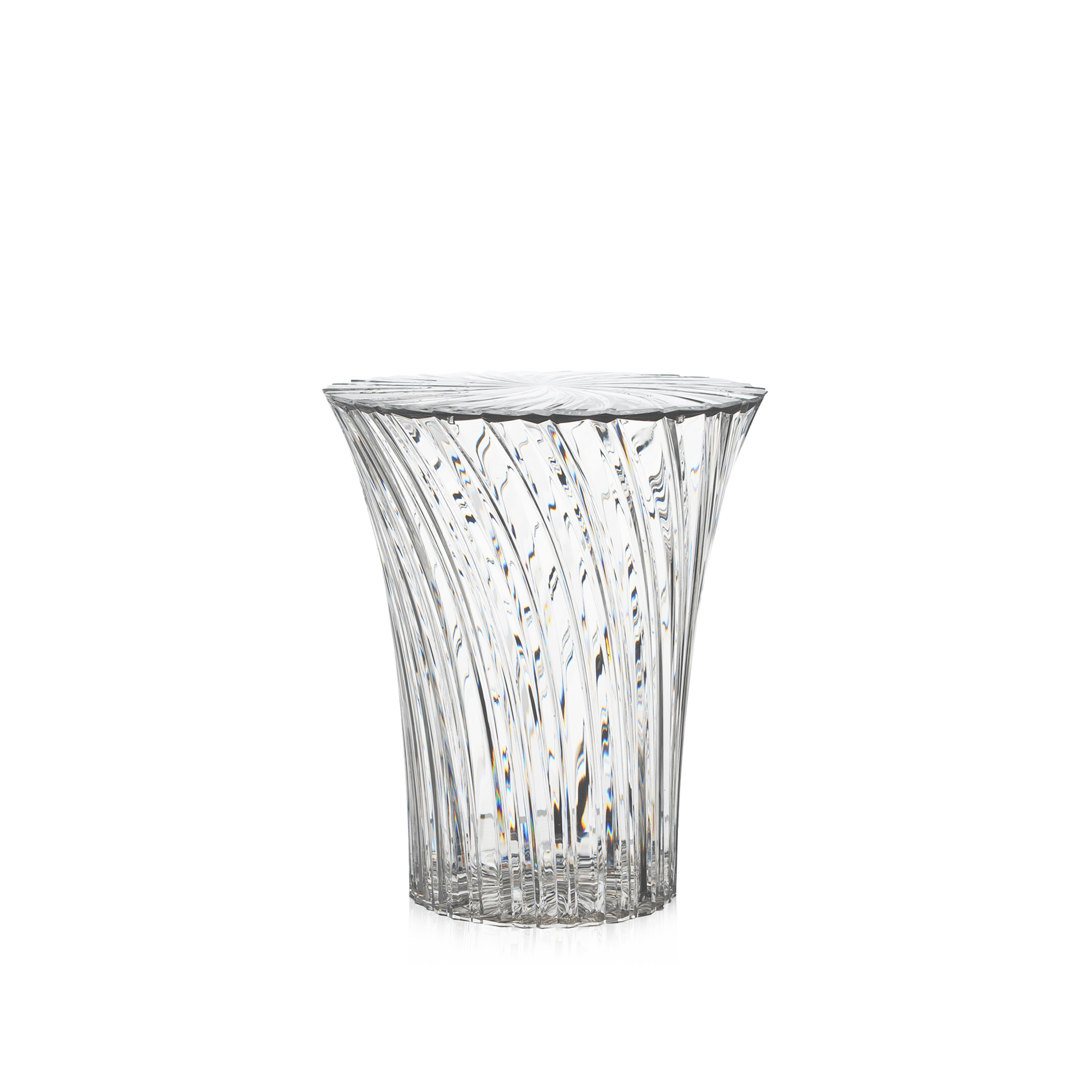 Kartell - Sparkle Stool 8818, Crystal - Sittpallar - Tokujin Yoshioka - Transparent - Plast