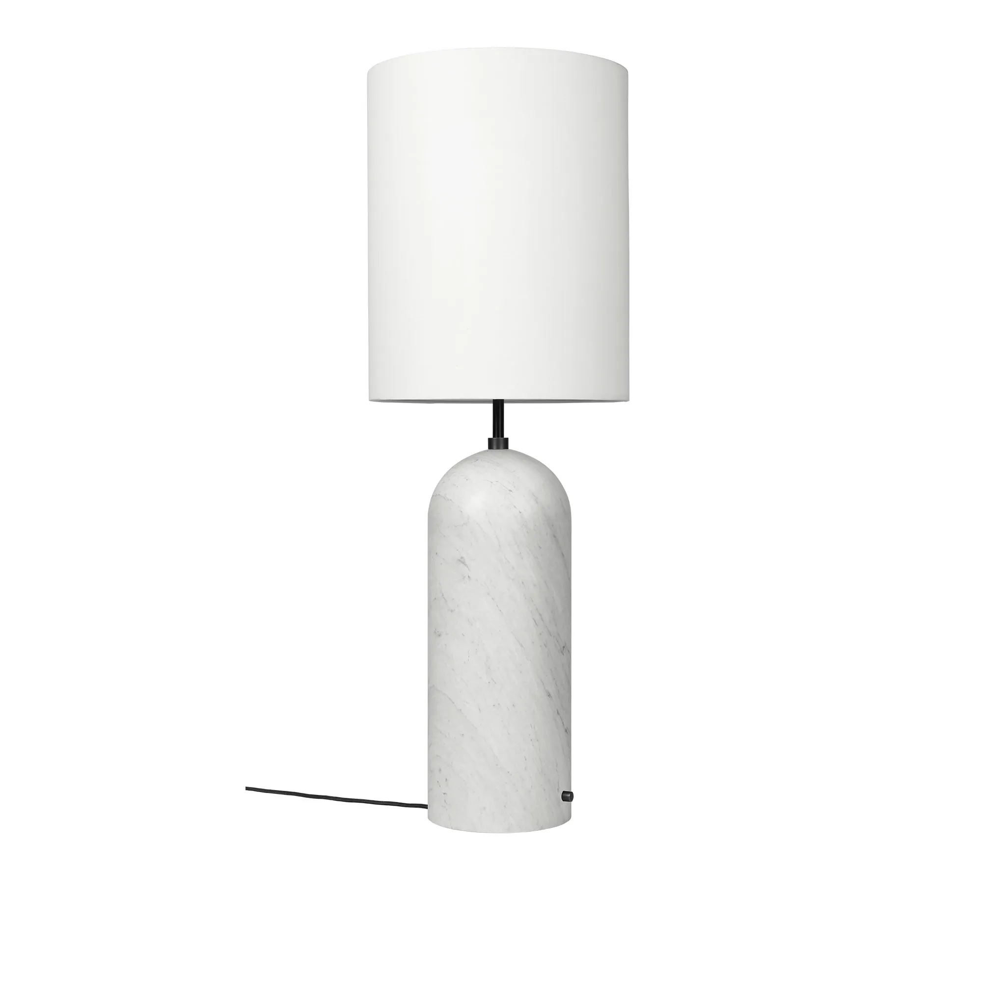 Gravity golvlampa XL High vit marmor