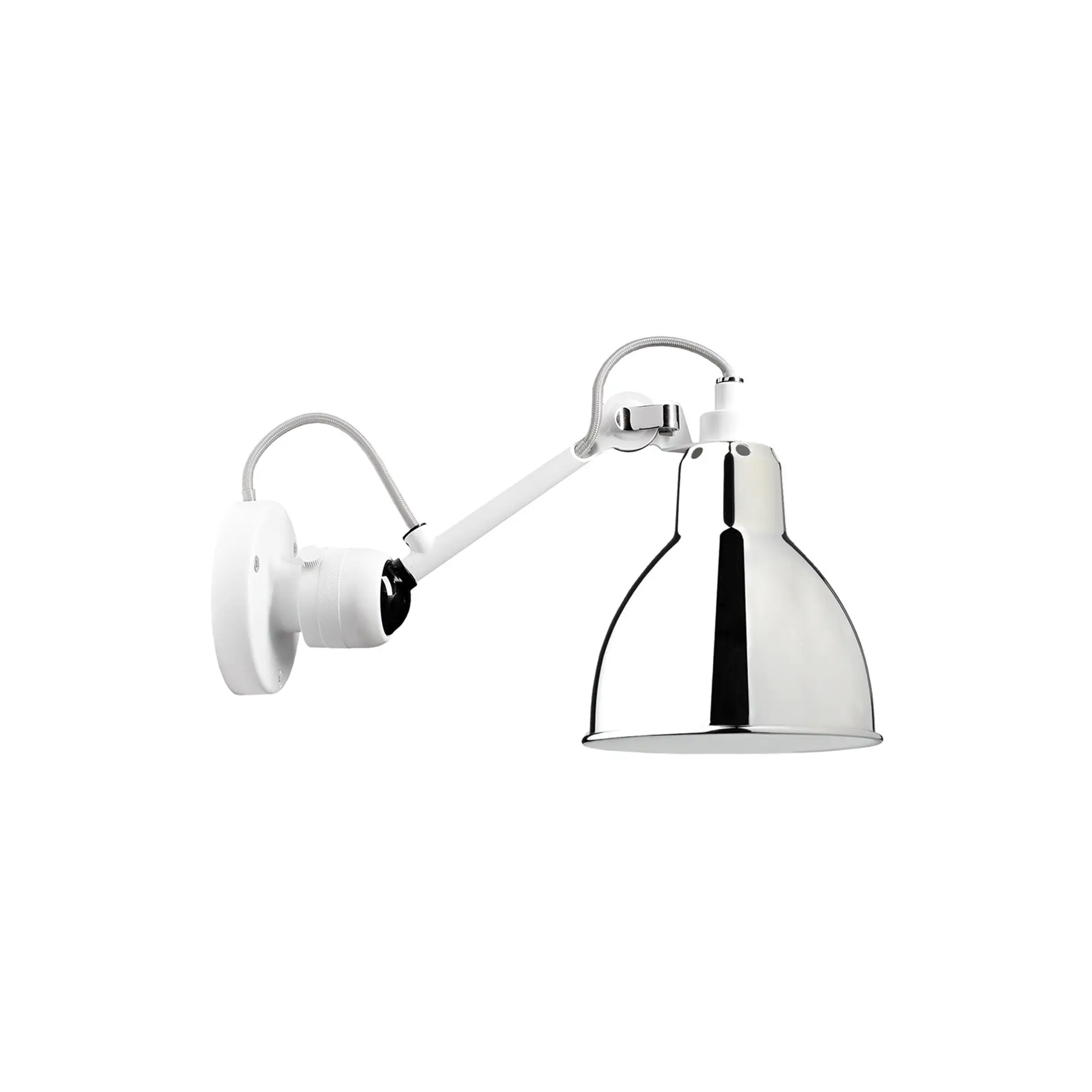 Lampe Gras No304 - Round - Vit bas