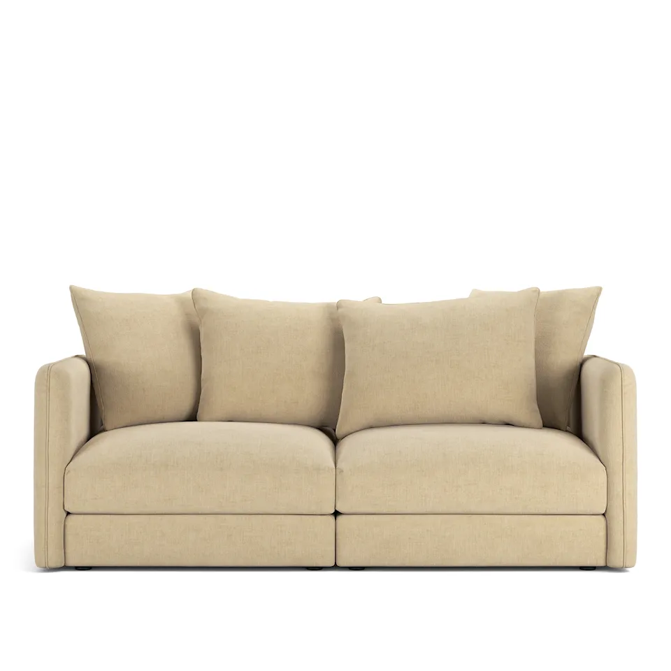 Pavarotti 2-Seater, Removable Cover, Cushion Variant 01, Sienna Tonal 10